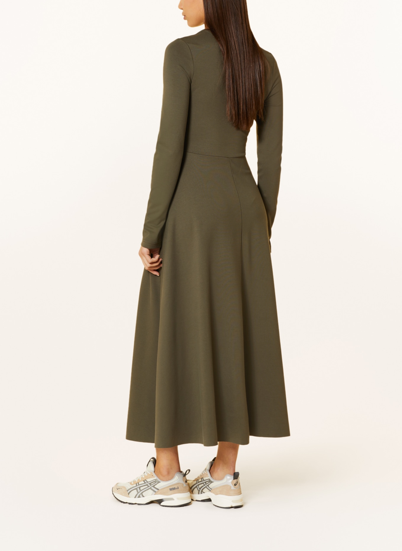 MRS & HUGS Jersey dress, Color: KHAKI (Image 3)