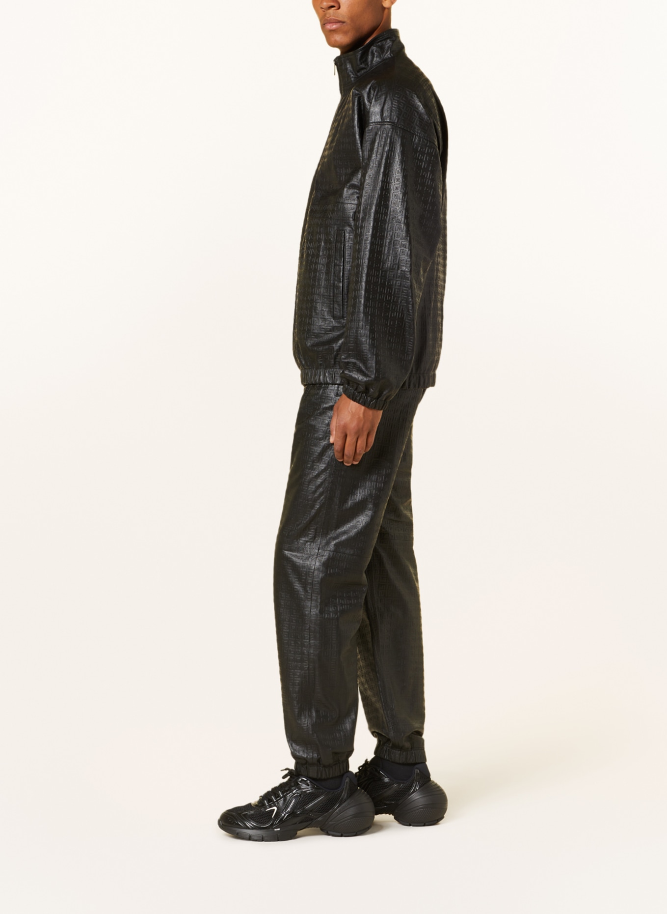 GIVENCHY Leather trousers, Color: BLACK (Image 4)