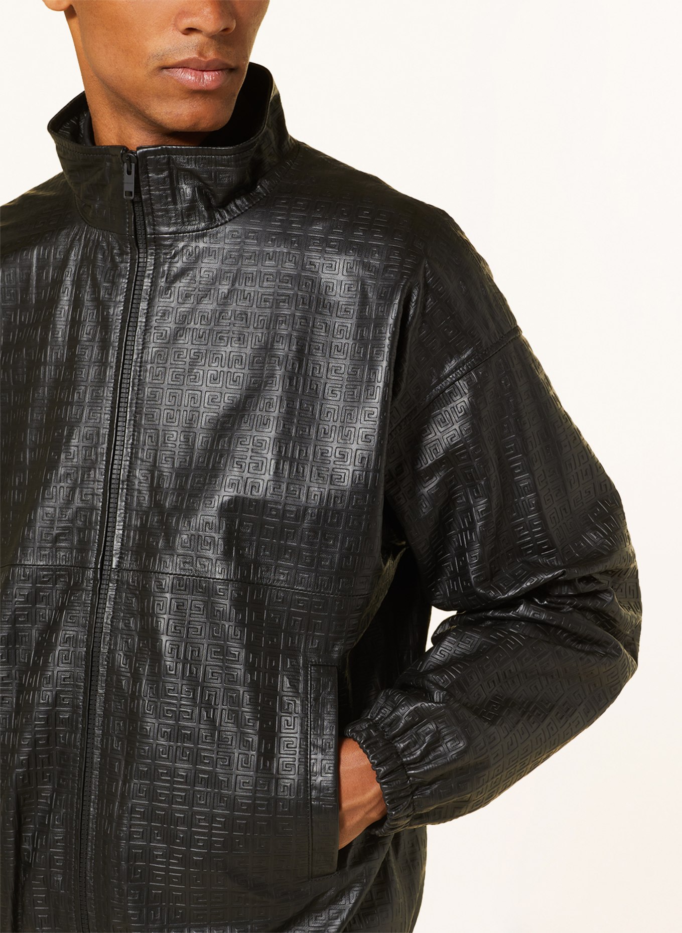 GIVENCHY Leather jacket, Color: BLACK (Image 4)