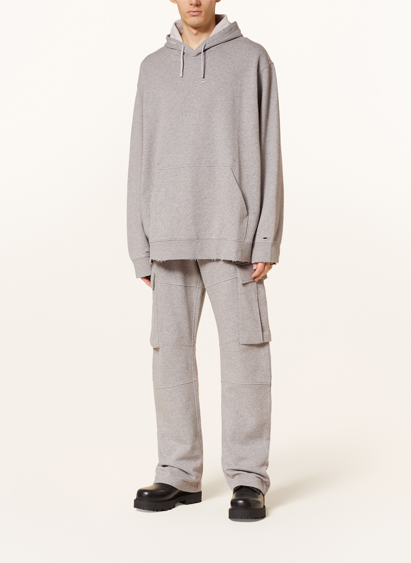 GIVENCHY Hoodie, Color: LIGHT GRAY (Image 2)