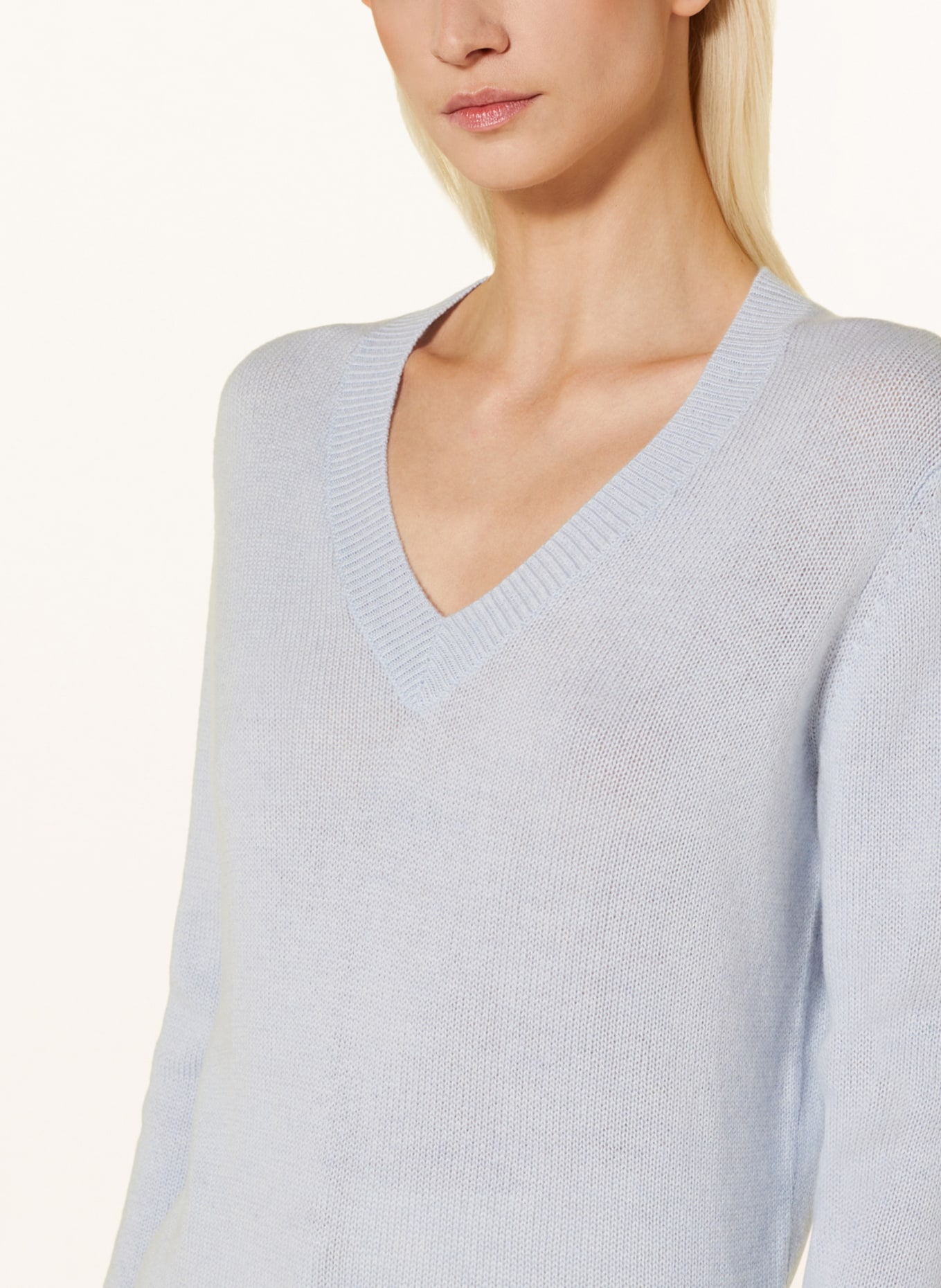 MRS & HUGS Sweater with cashmere, Color: LIGHT BLUE (Image 4)