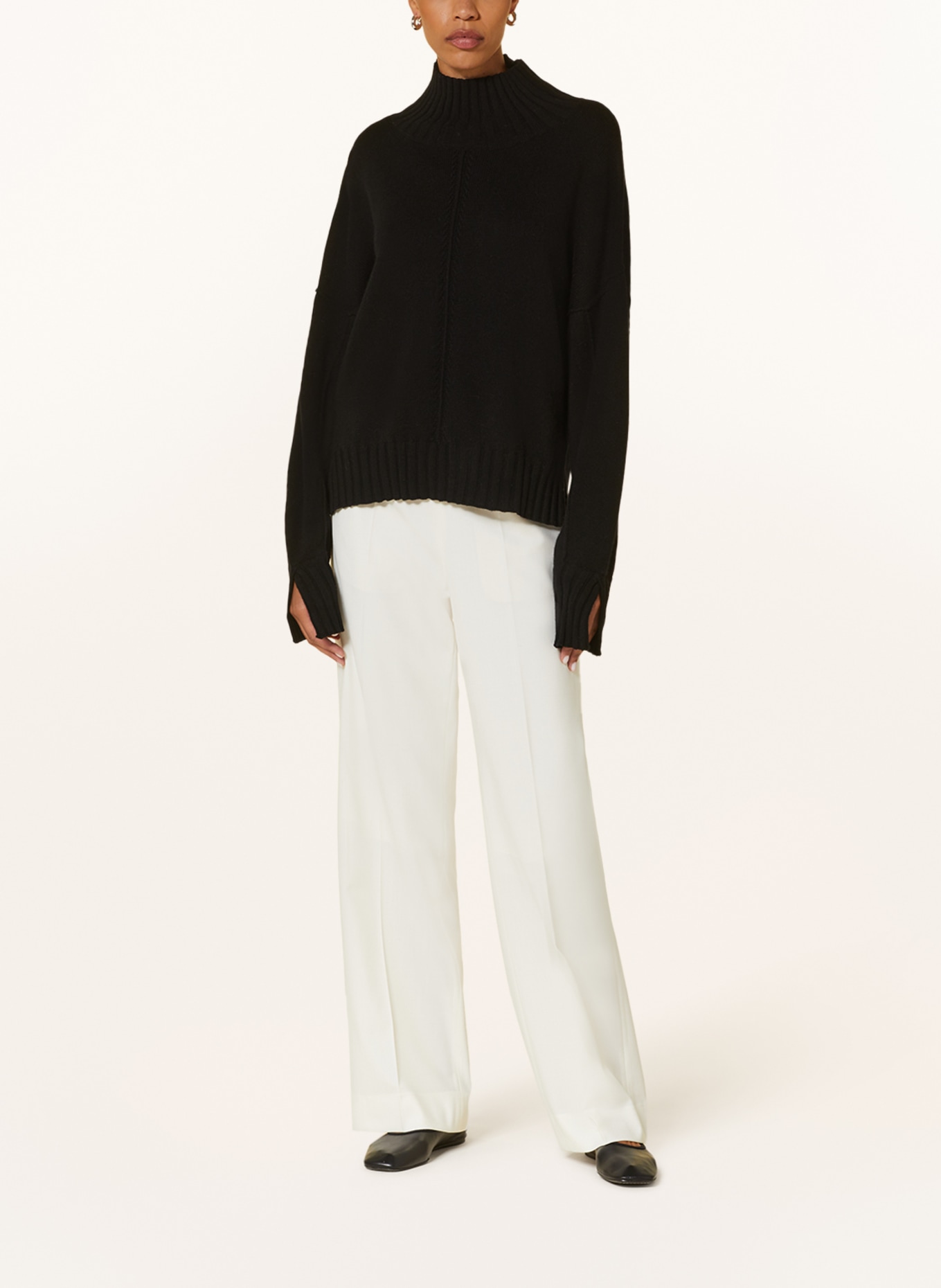 MRS & HUGS Pullover mit Cashmere, Farbe: SCHWARZ (Bild 2)