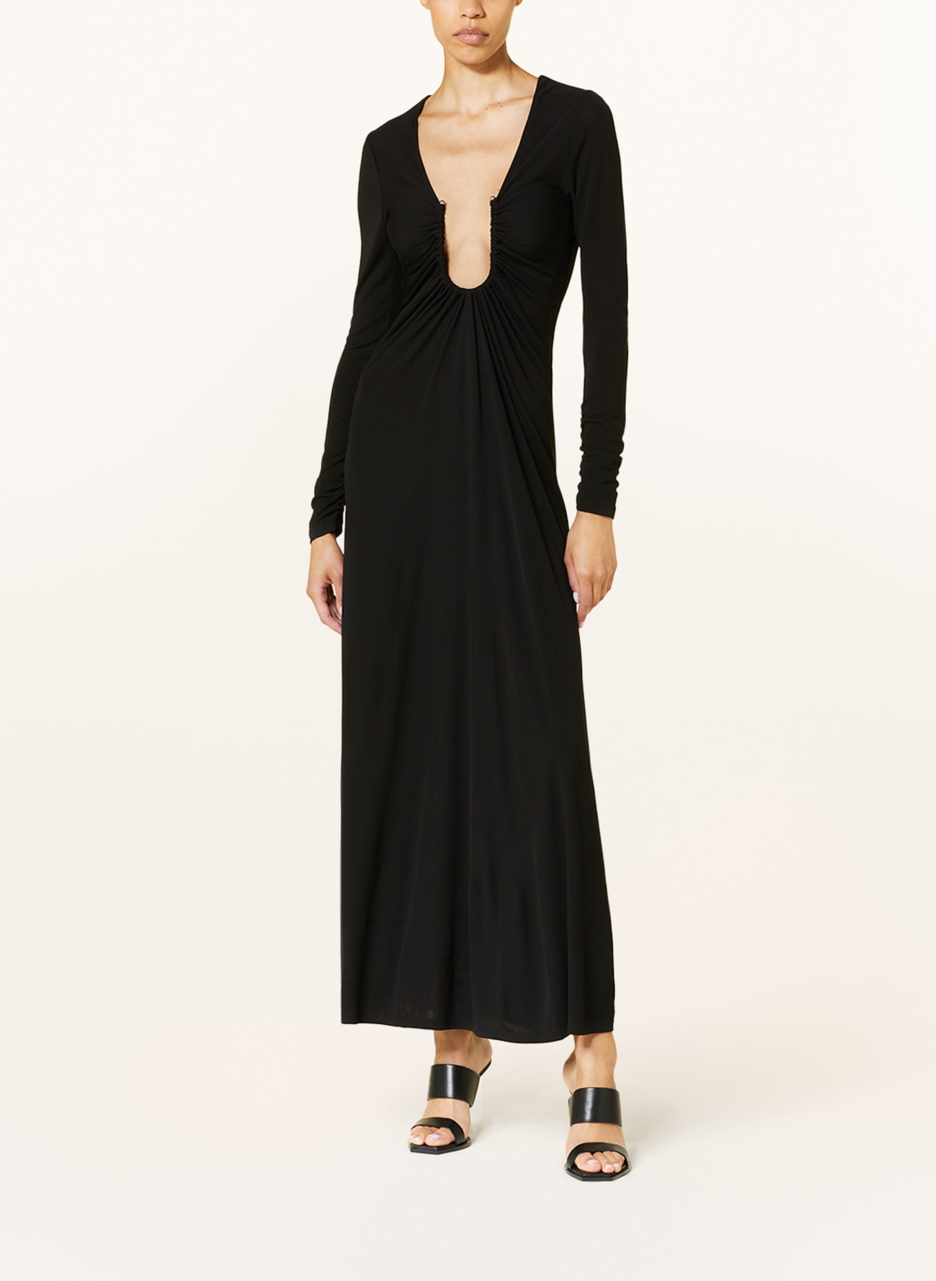 ESBER Kleid schwarz CHRISTOPHER in ARCED PALM