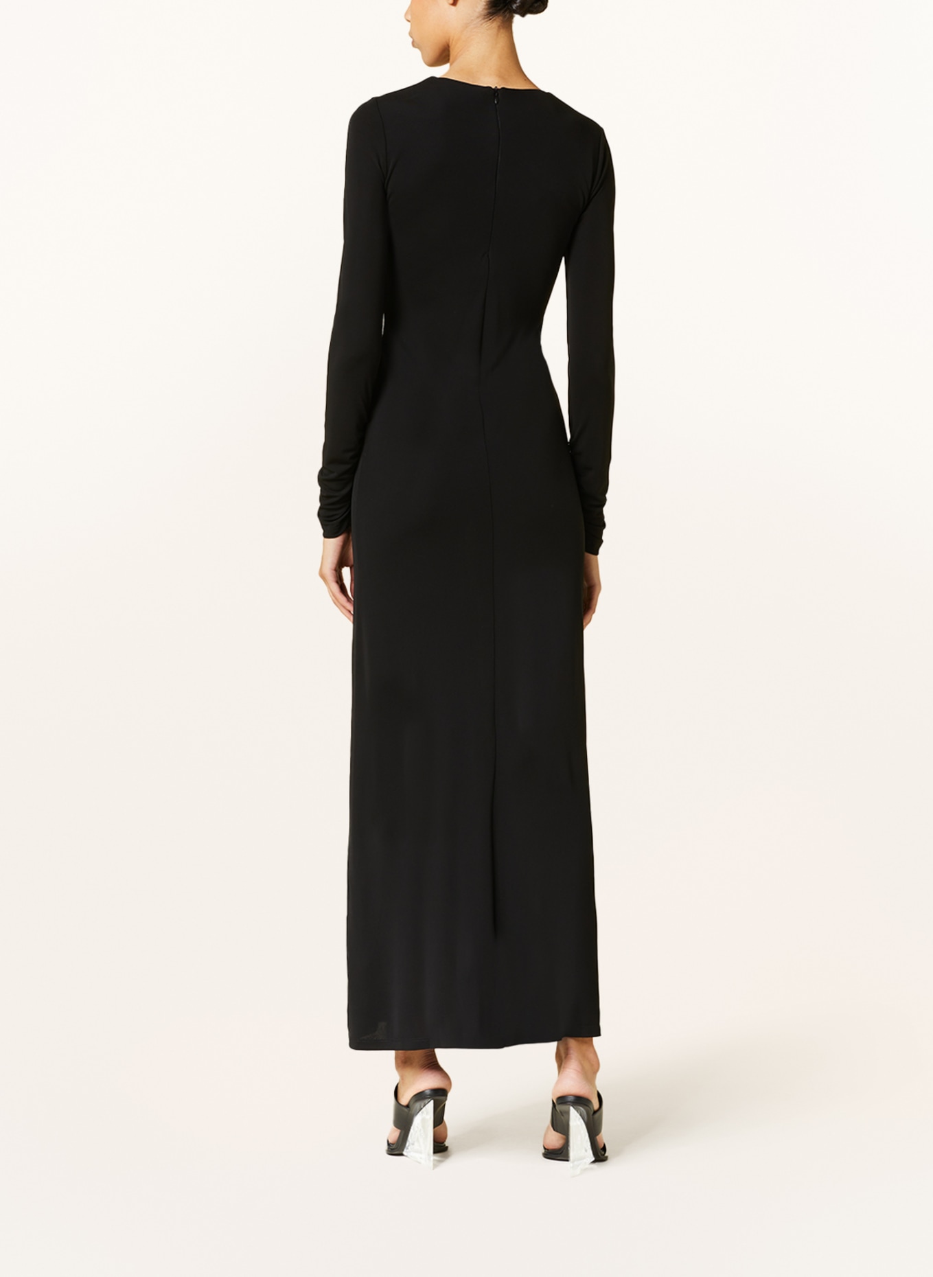 CHRISTOPHER ESBER Dress ARCED PALM, Color: BLACK (Image 3)