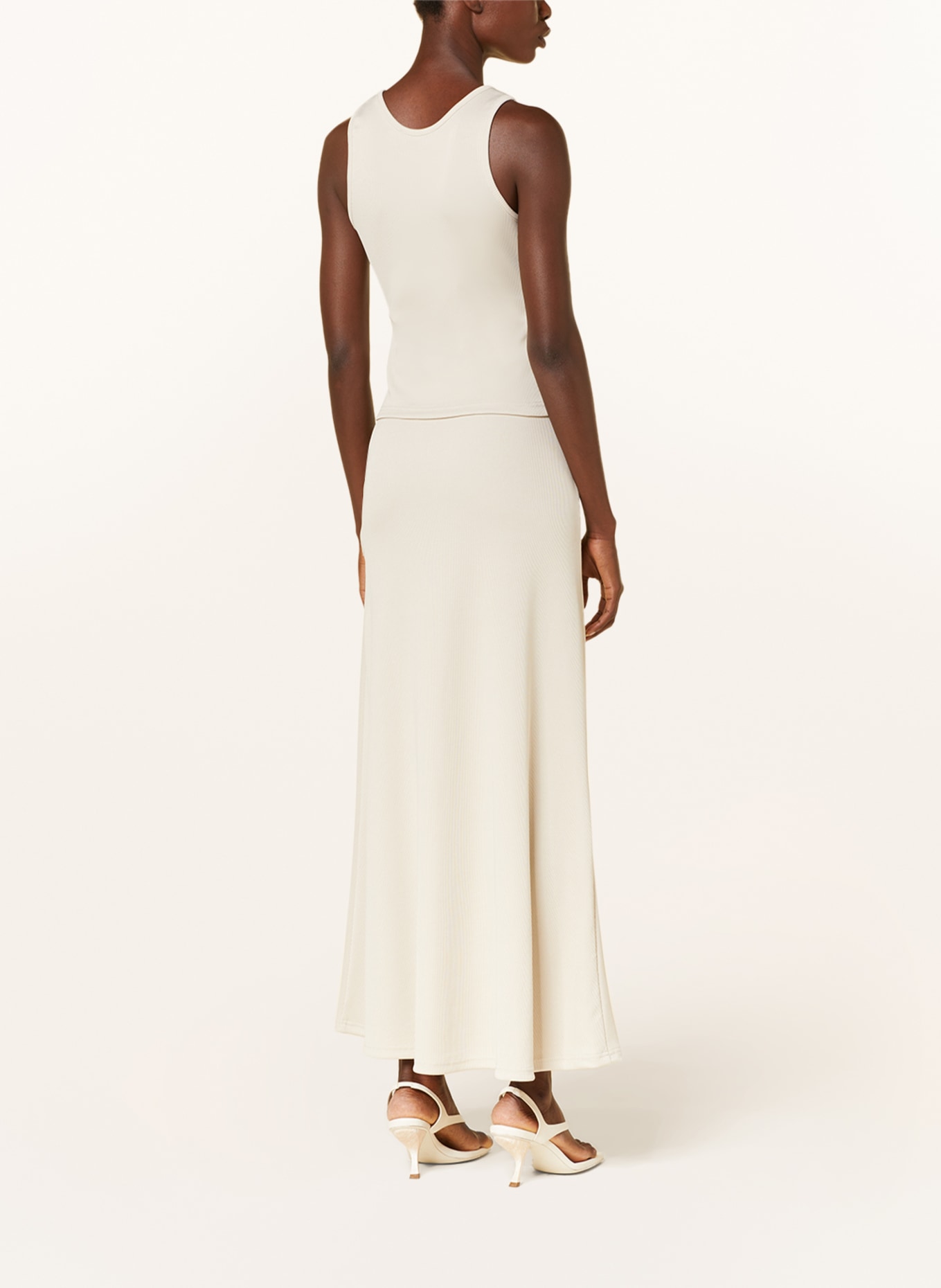 CHRISTOPHER ESBER Top OPEN TWIST with cut-out, Color: CREAM (Image 3)
