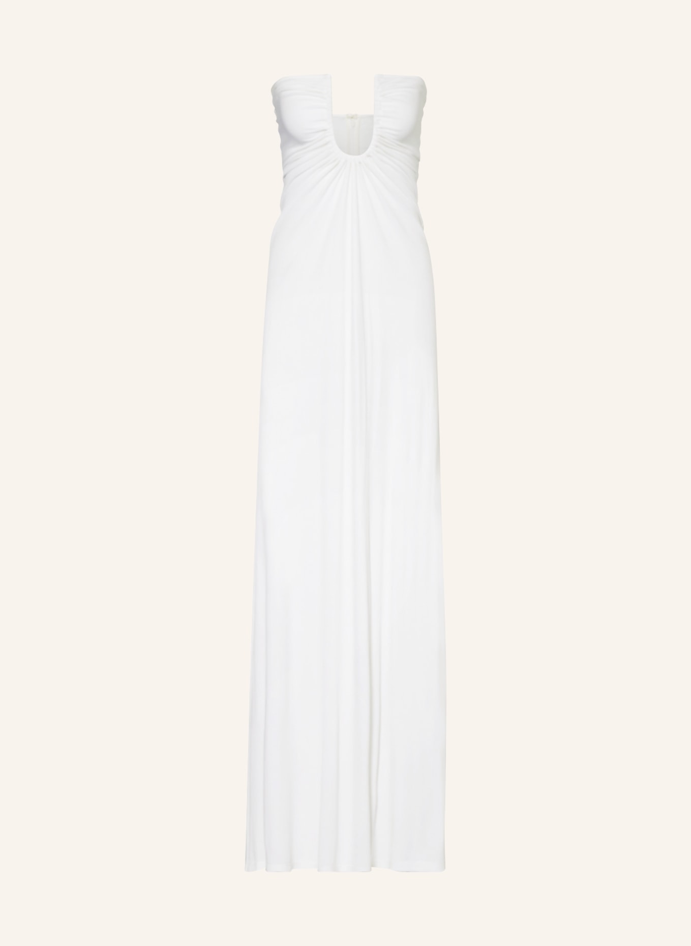 Christopher Esber Arced column dress is stocked in a size 4