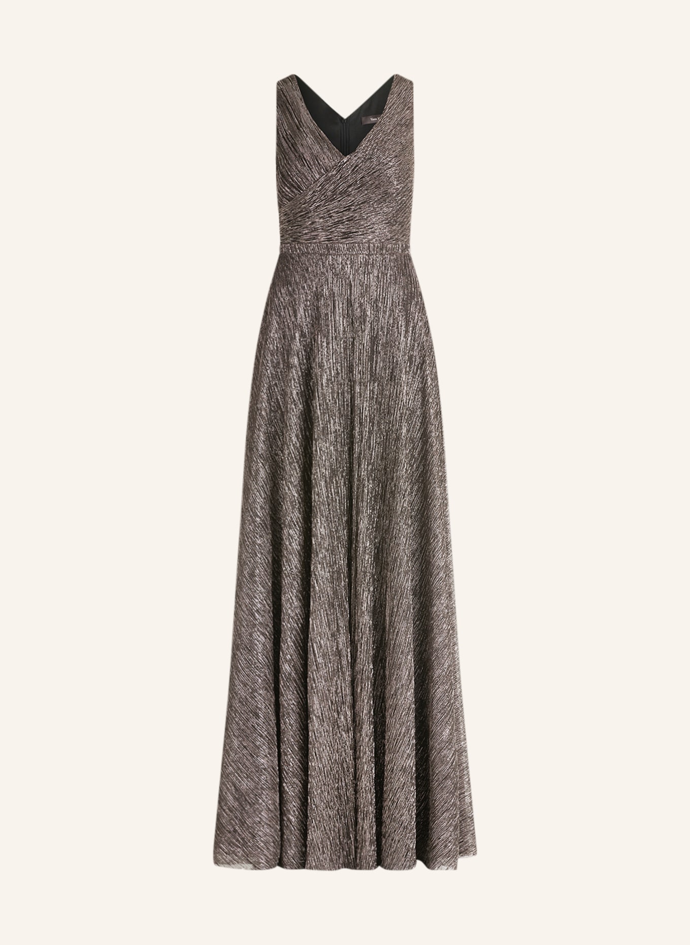 Vera Mont Evening dress with glitter thread, Color: DUSKY PINK/ BLACK (Image 1)