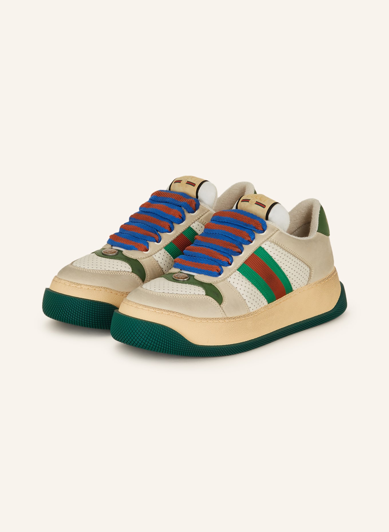 GUCCI Sneakers, Color: 9547 DUSTY MILK/N.MY.WH/V (Image 1)