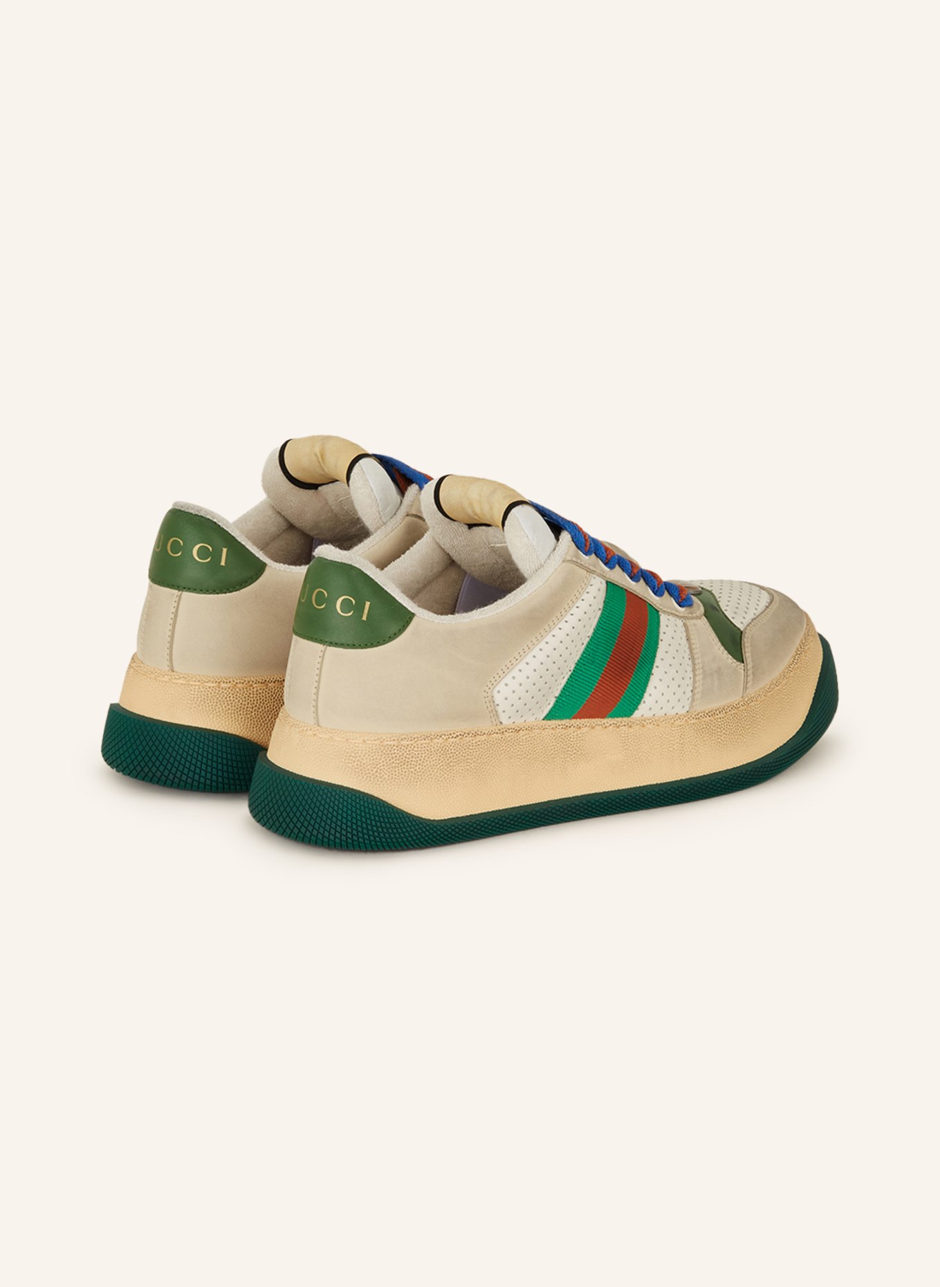 GUCCI Sneakers, Color: 9547 DUSTY MILK/N.MY.WH/V (Image 2)