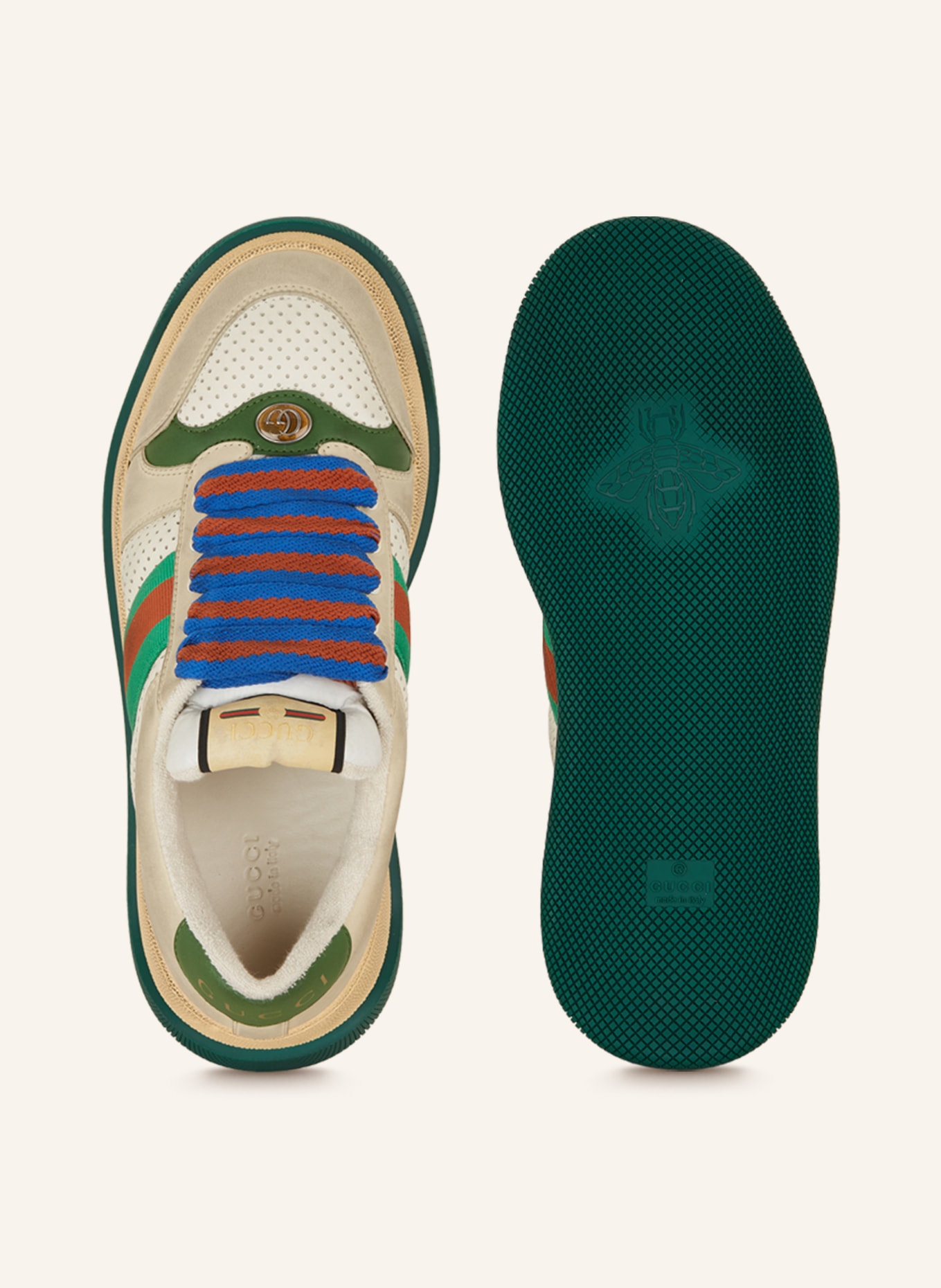 GUCCI Sneaker, Farbe: 9547 DUSTY MILK/N.MY.WH/V (Bild 5)