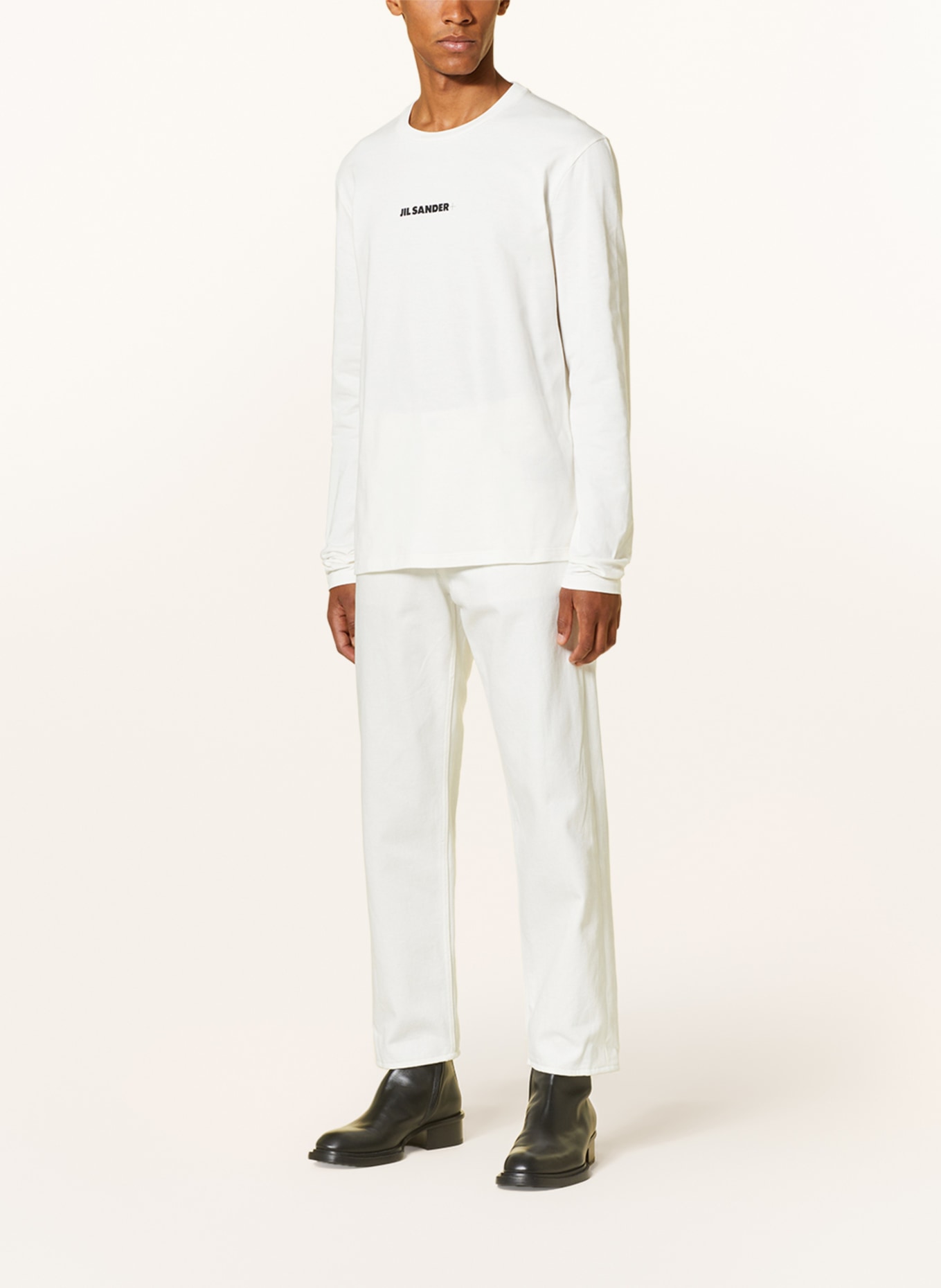 JIL SANDER Long sleeve shirt, Color: WHITE (Image 2)