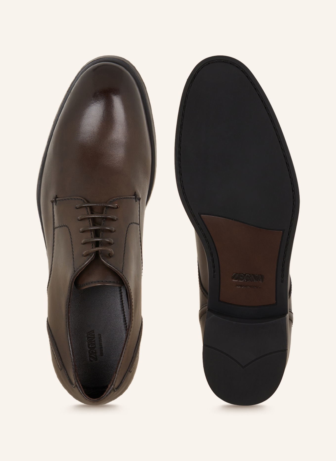 ZEGNA Lace-up shoes SIENA, Color: DARK BROWN (Image 5)