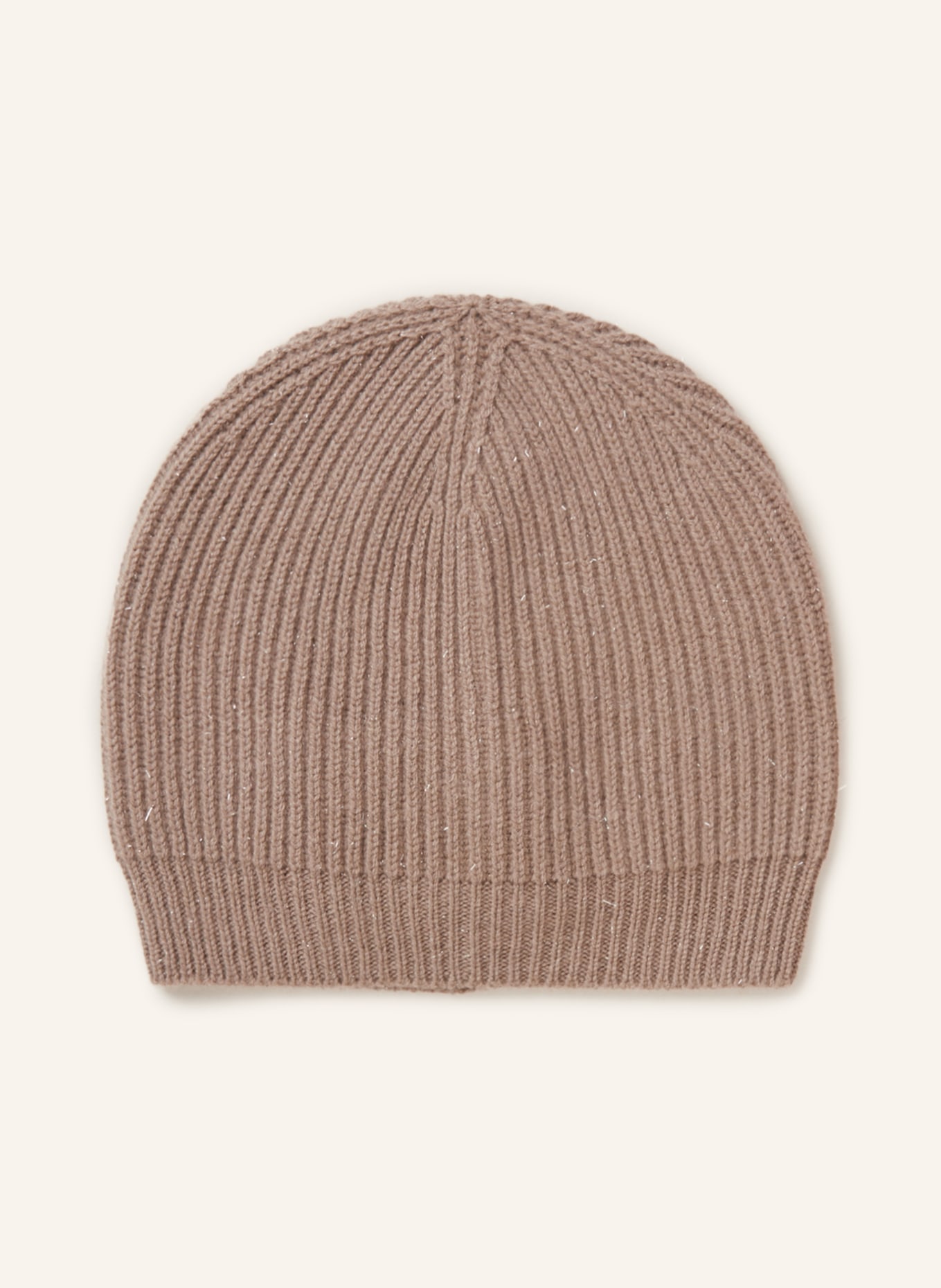 PESERICO Hat with glitter thread, Color: TAUPE (Image 1)