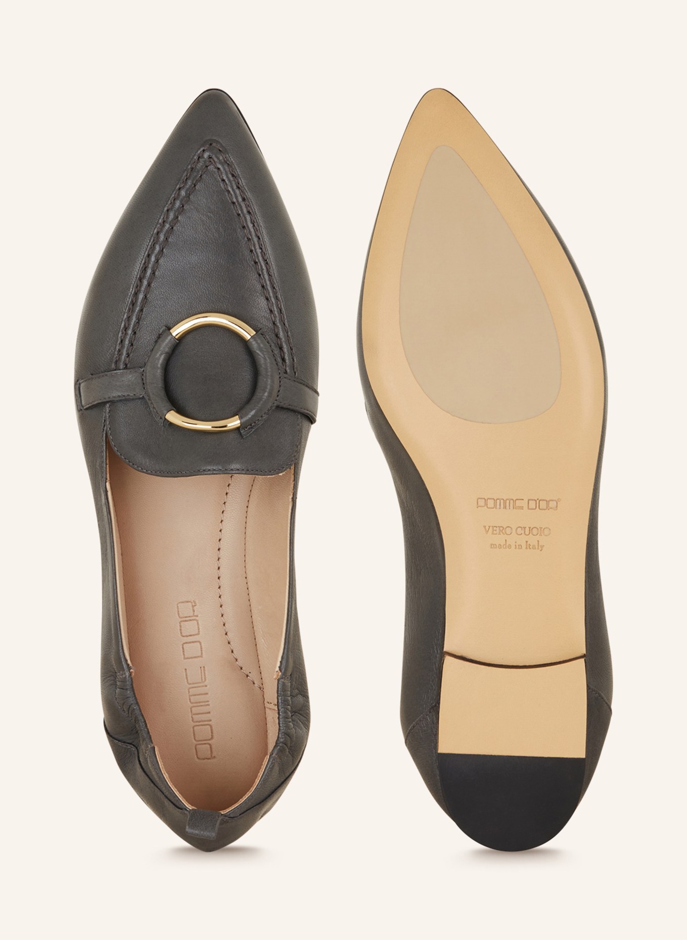 POMME D'OR Slip-ons GRACE, Color: GRAY (Image 5)