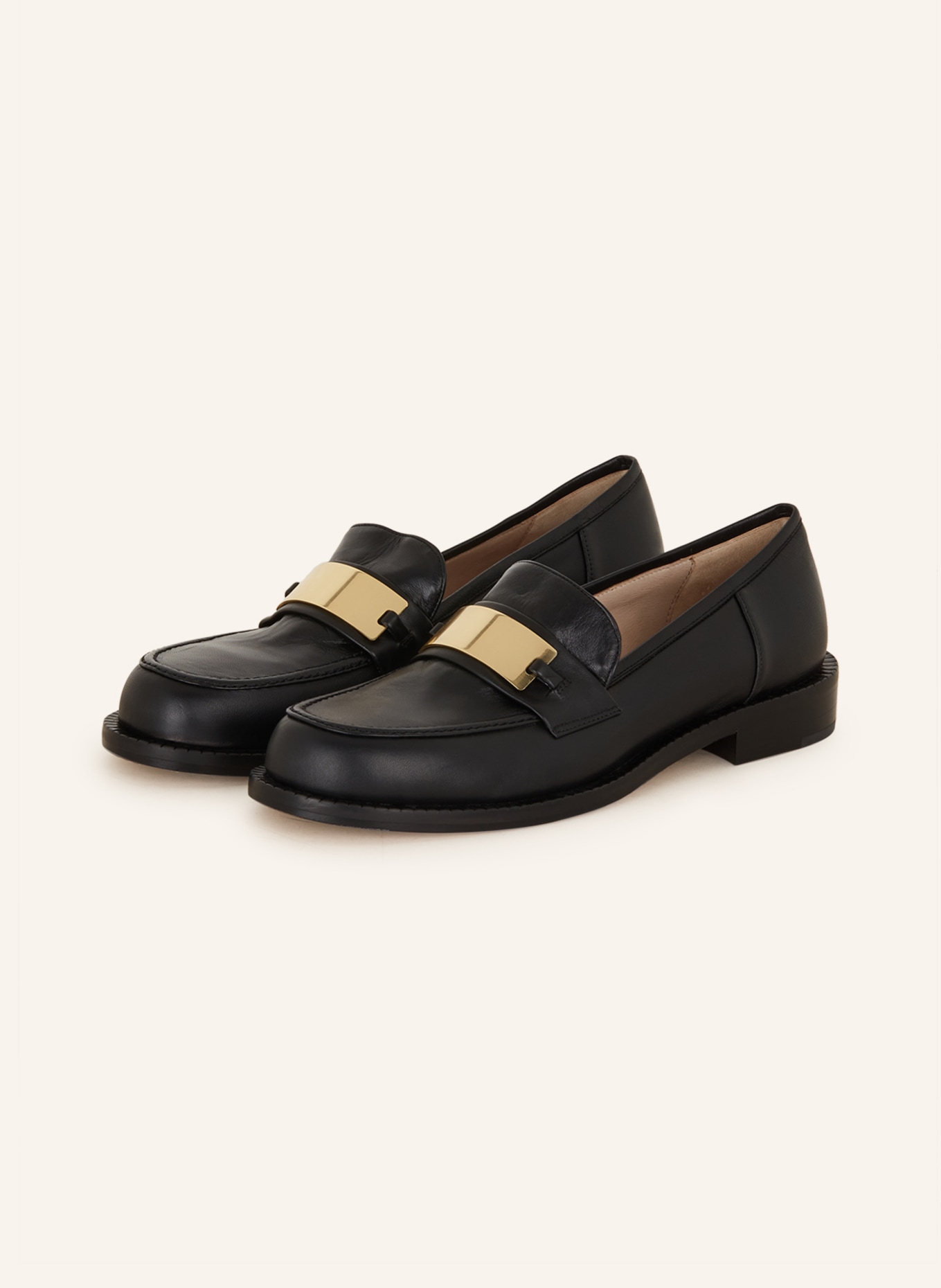 POMME D'OR Loafers BLAIR, Color: BLACK (Image 1)