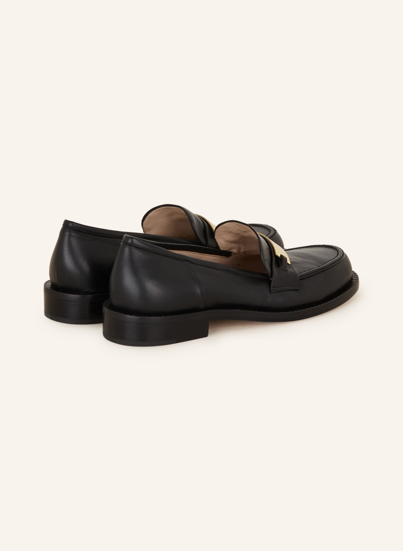 POMME D'OR Loafers BLAIR, Color: BLACK (Image 2)