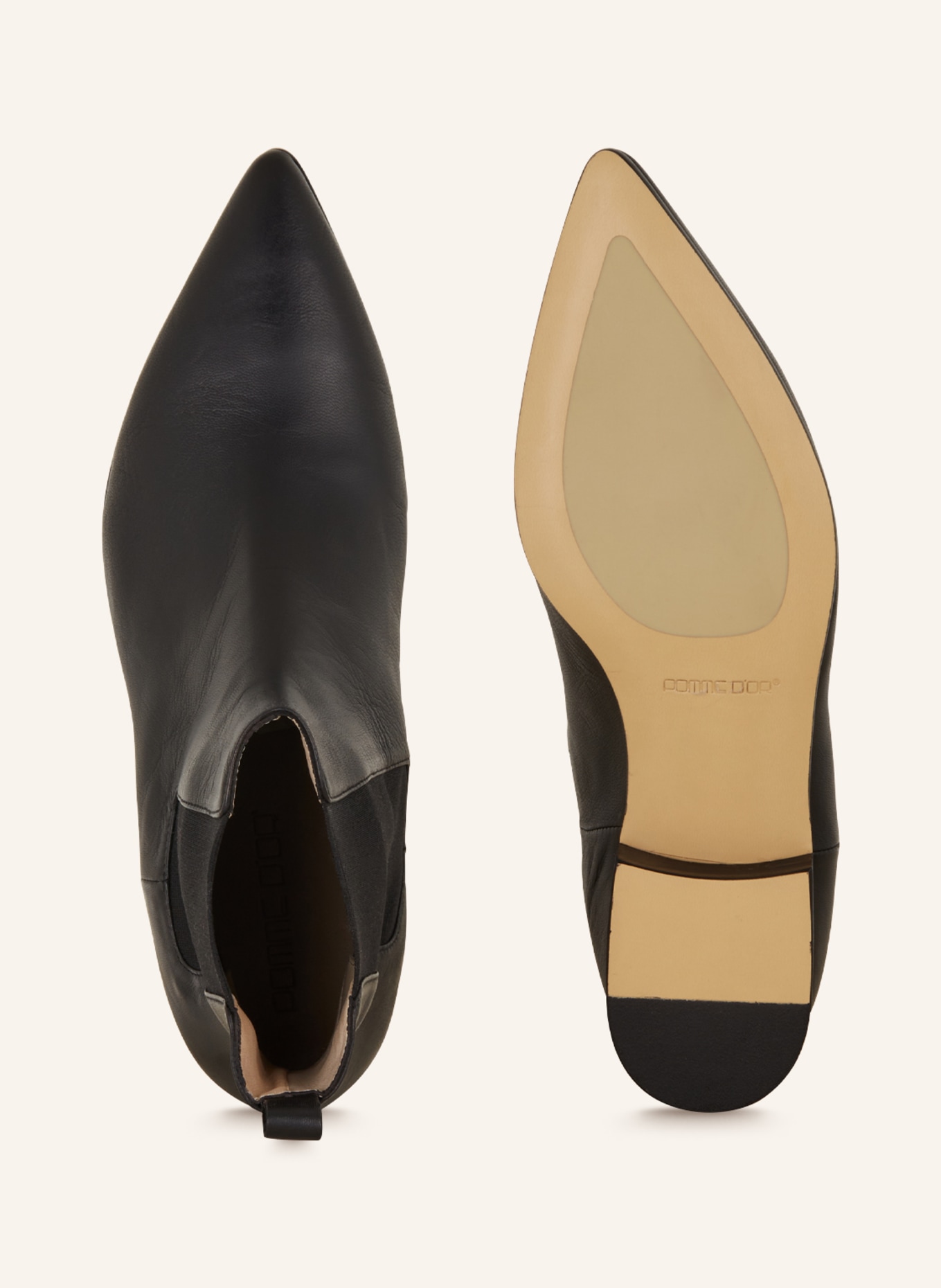 POMME D'OR Chelsea boots MADELINE, Color: BLACK (Image 5)
