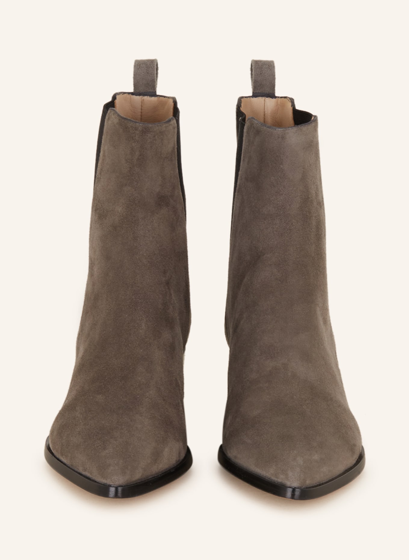 POMME D'OR Chelsea-Boots SIBYL, Farbe: TAUPE/ SCHWARZ (Bild 3)