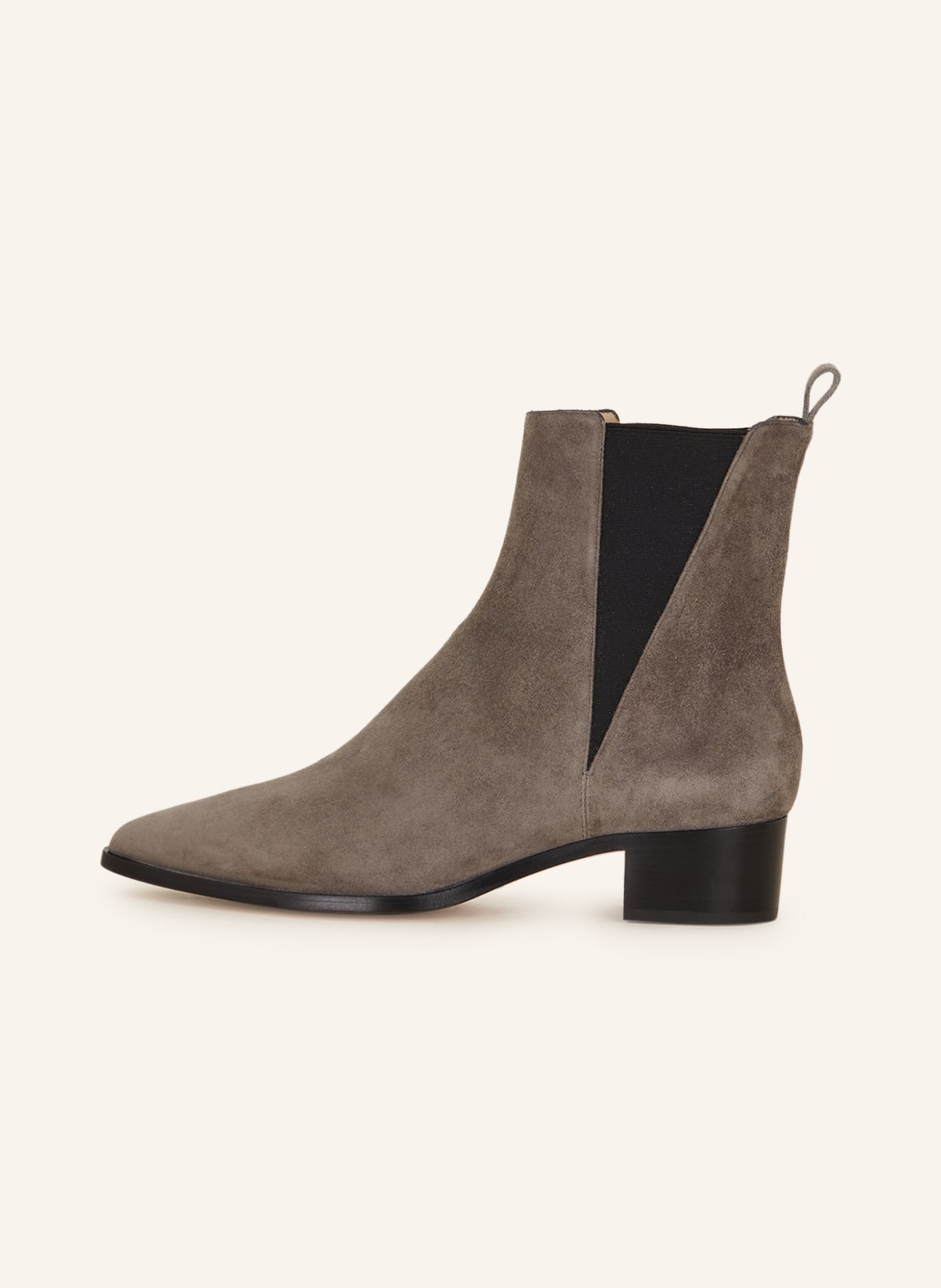 POMME D'OR Chelsea boots SIBYL, Color: TAUPE/ BLACK (Image 4)