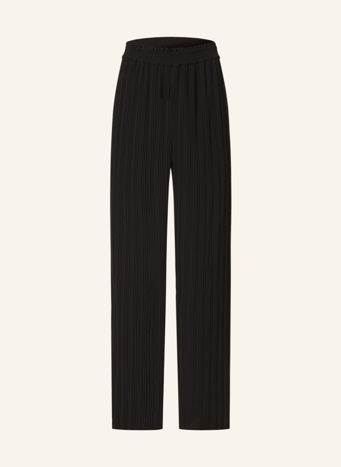 Princess GOES HOLLYWOOD Pleated pants, Color: BLACK (Image 1)
