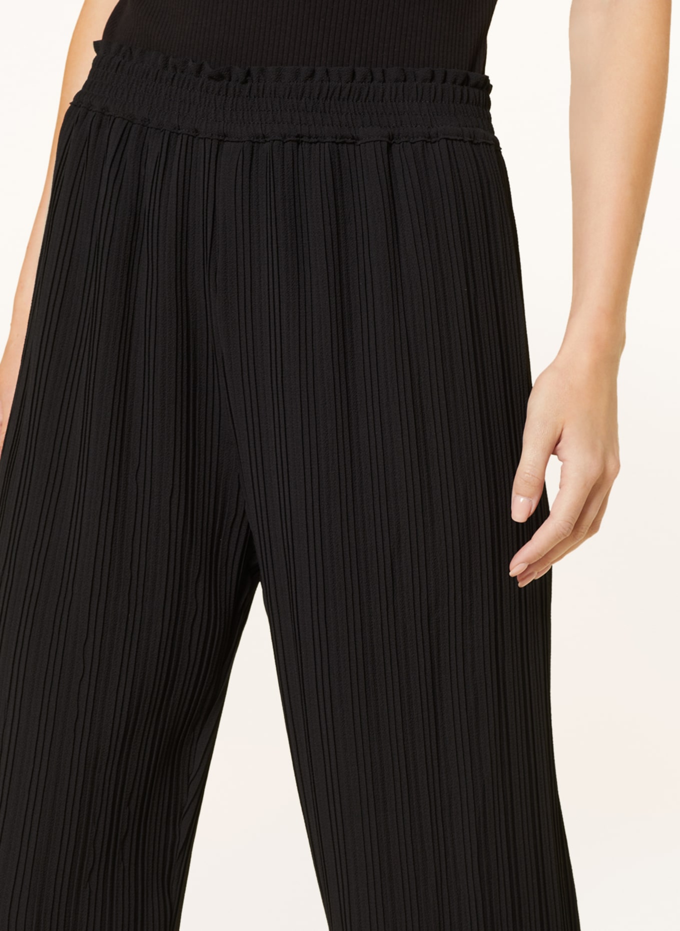Princess GOES HOLLYWOOD Pleated pants, Color: BLACK (Image 5)