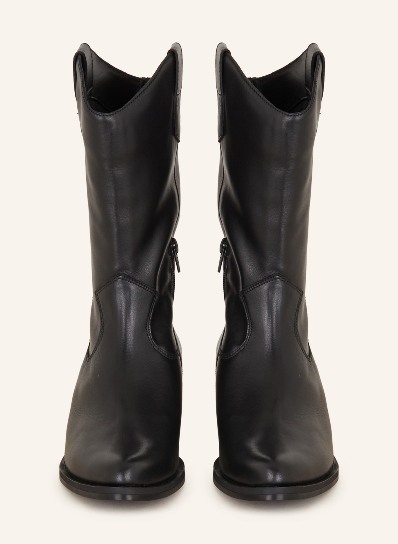 UNISA Cowboy boots GRACE, Color: BLACK (Image 3)