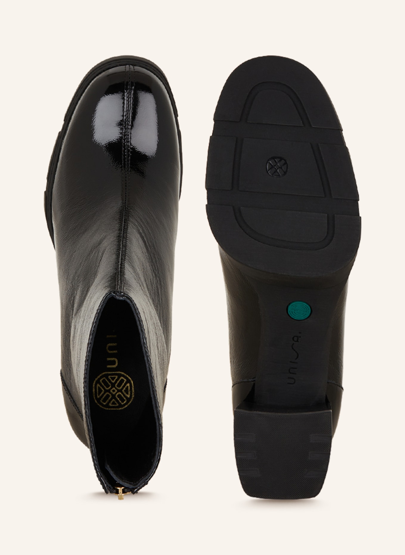 UNISA Ankle boots KOSAR, Color: BLACK (Image 5)
