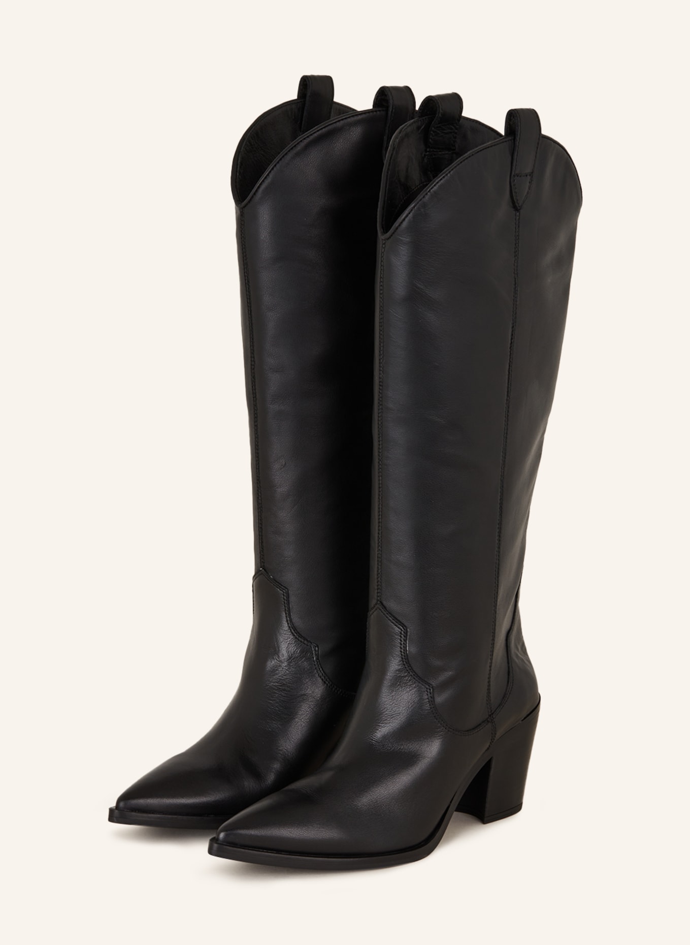 UNISA Cowboy boots MAYER, Color: BLACK (Image 1)