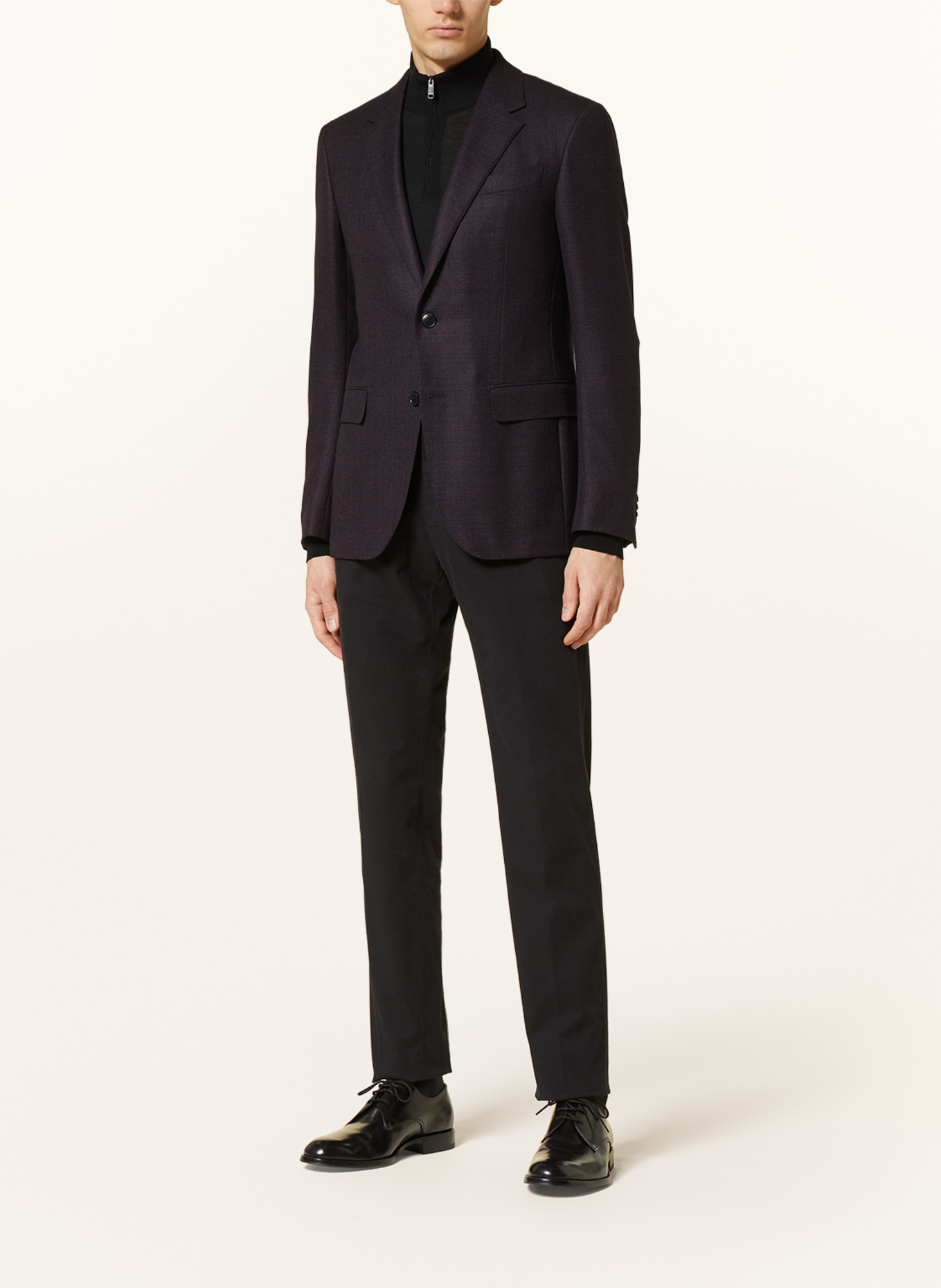 ZEGNA Tailored jacket extra slim fit, Color: BORDEAUX (Image 2)