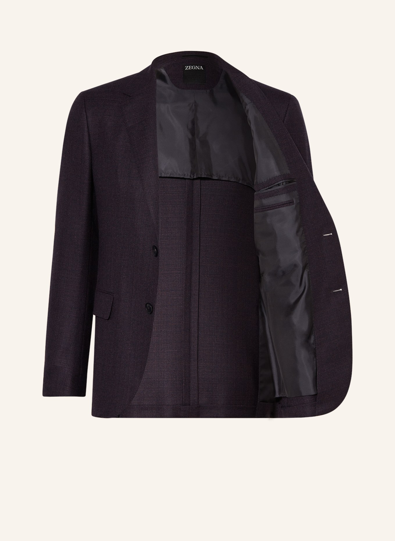 ZEGNA Tailored jacket extra slim fit, Color: BORDEAUX (Image 4)