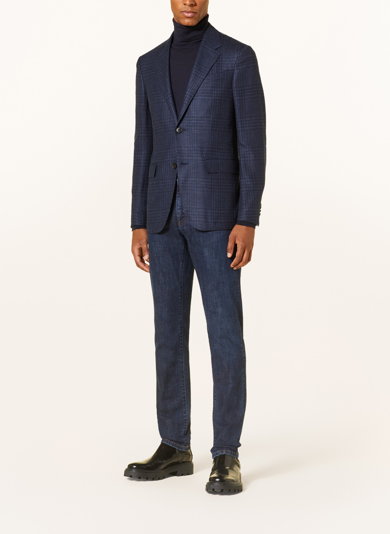 ZEGNA Tailored jacket extra slim fit, Color: NAVY (Image 2)