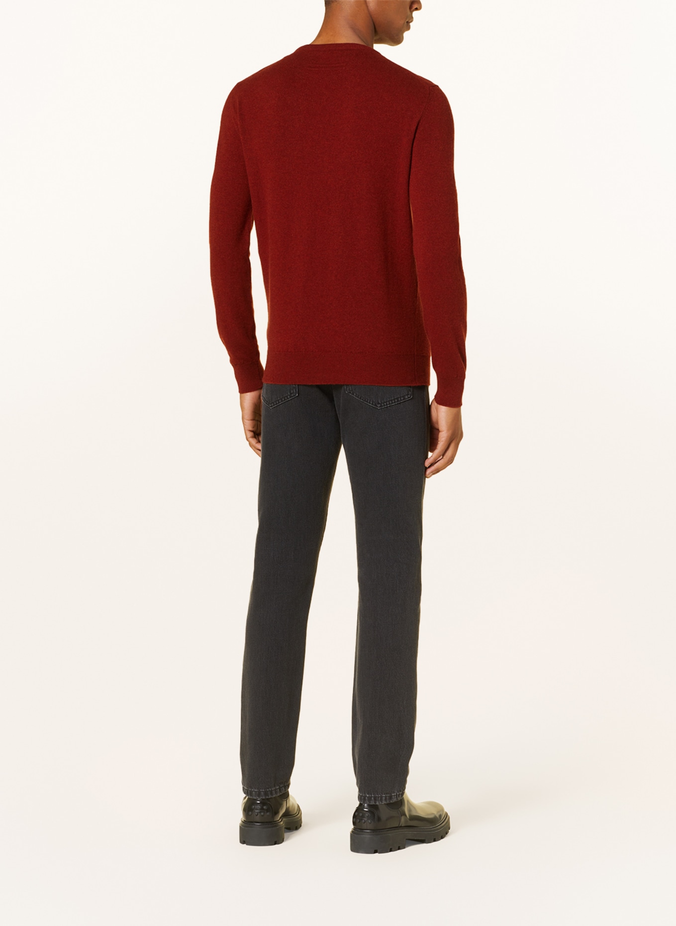 ZEGNA Cashmere-Pullover, Farbe: DUNKELORANGE (Bild 3)