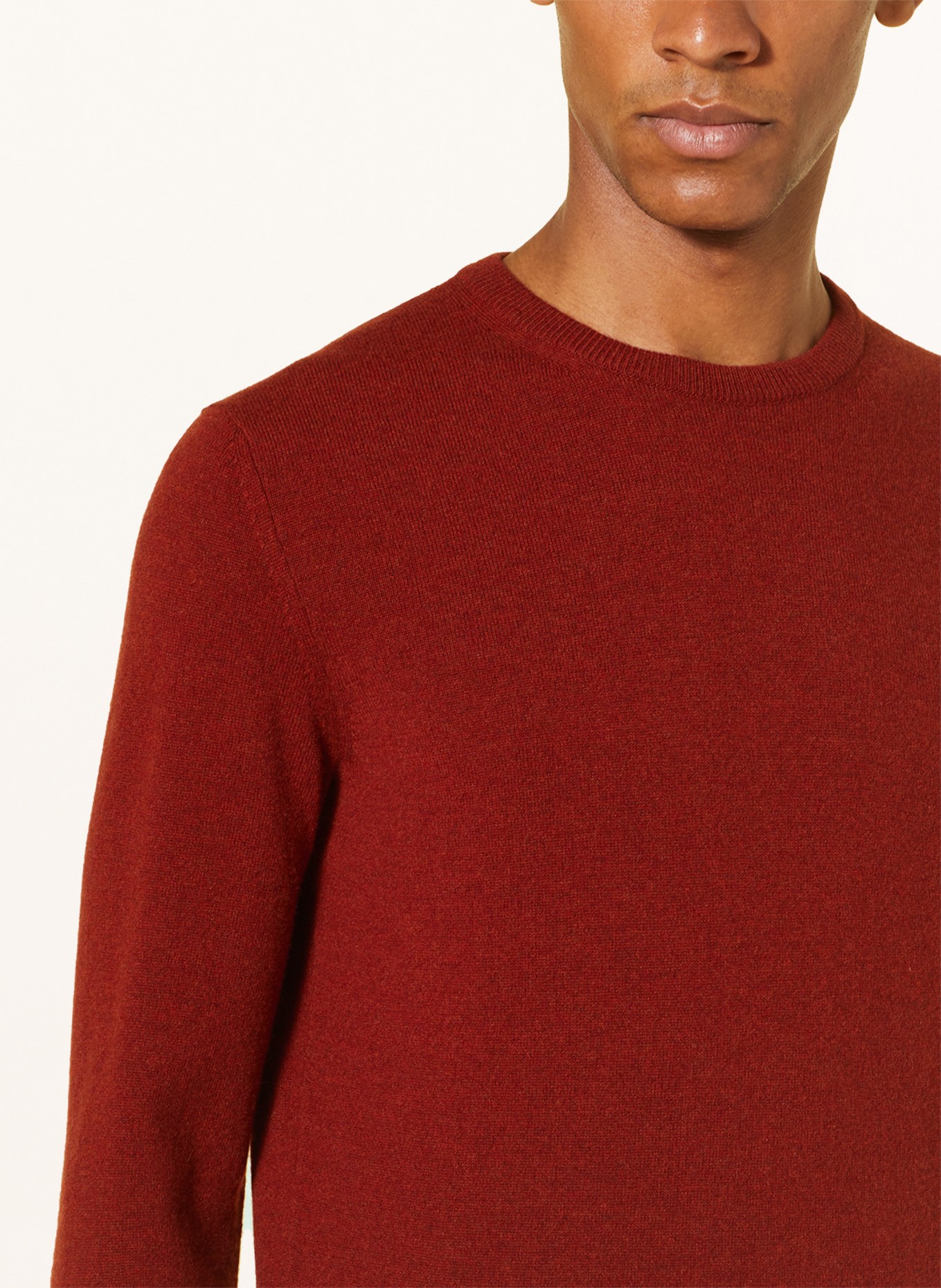 ZEGNA Cashmere-Pullover, Farbe: DUNKELORANGE (Bild 4)