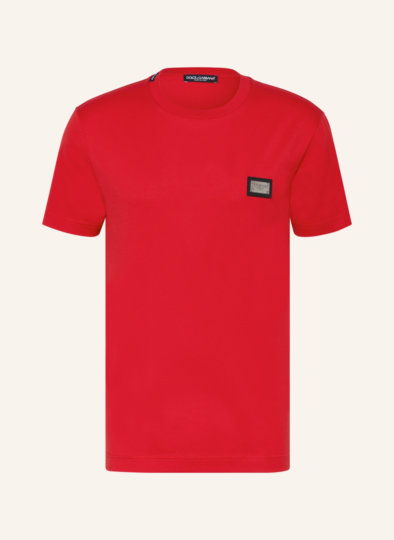 DOLCE & GABBANA T-shirt, Kolor: CZERWONY (Obrazek 1)
