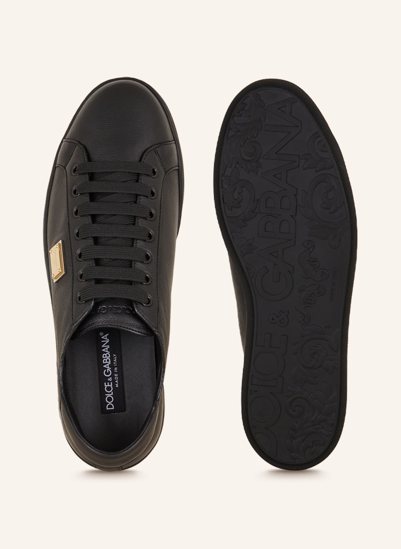 DOLCE & GABBANA Sneakers SAINT TROPEZ, Color: BLACK (Image 5)
