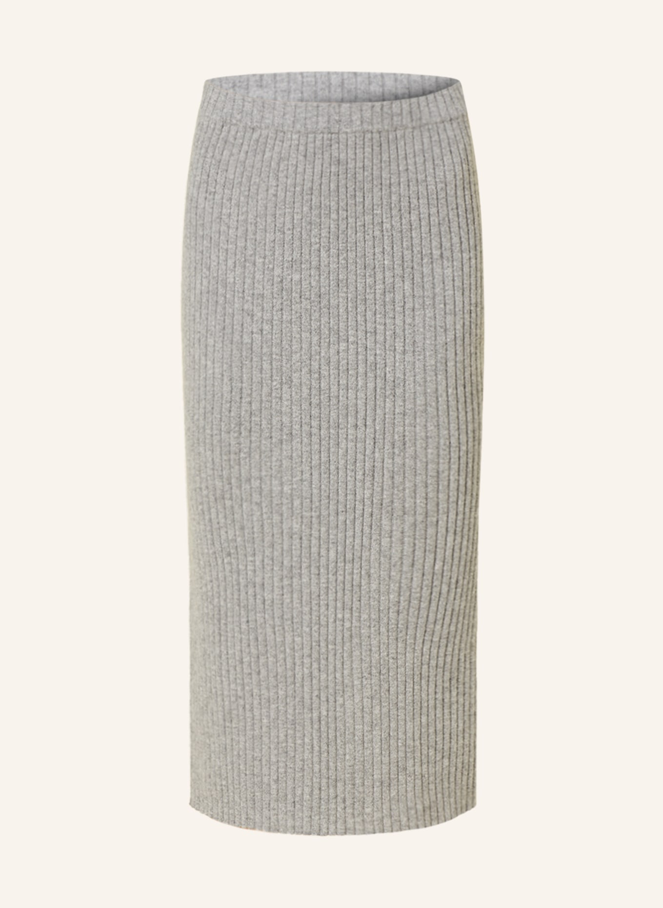 ALLUDE Knit skirt in cashmere, Color: GRAY (Image 1)