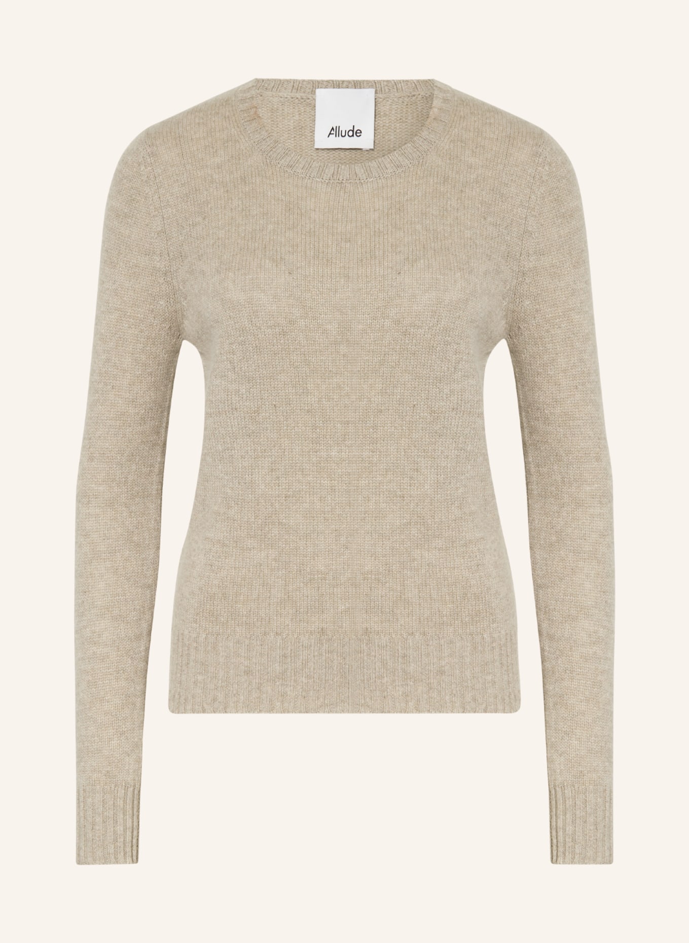 ALLUDE Cashmere sweater, Color: TAUPE (Image 1)