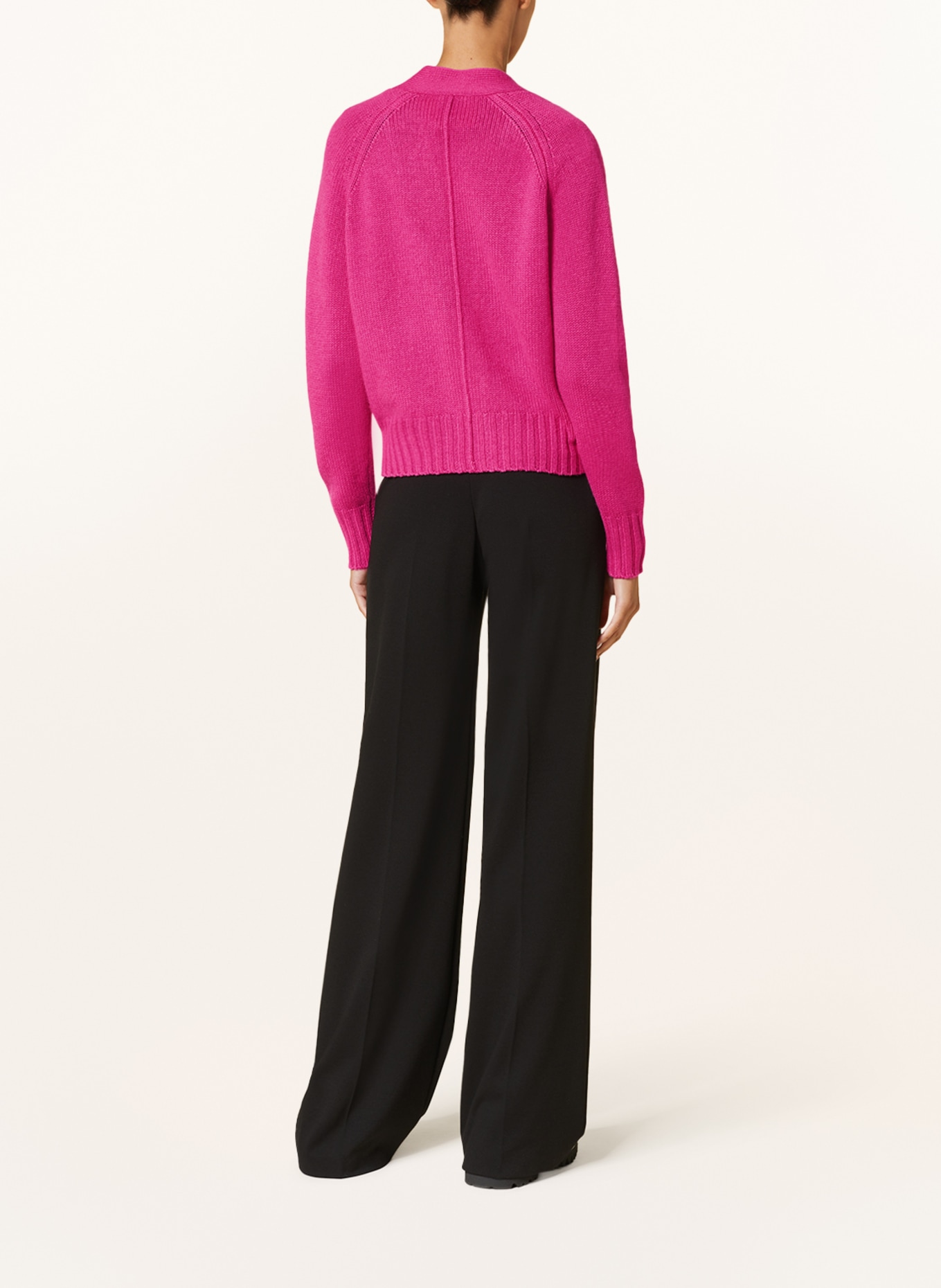 ALLUDE Cardigan with cashmere, Color: PINK (Image 3)