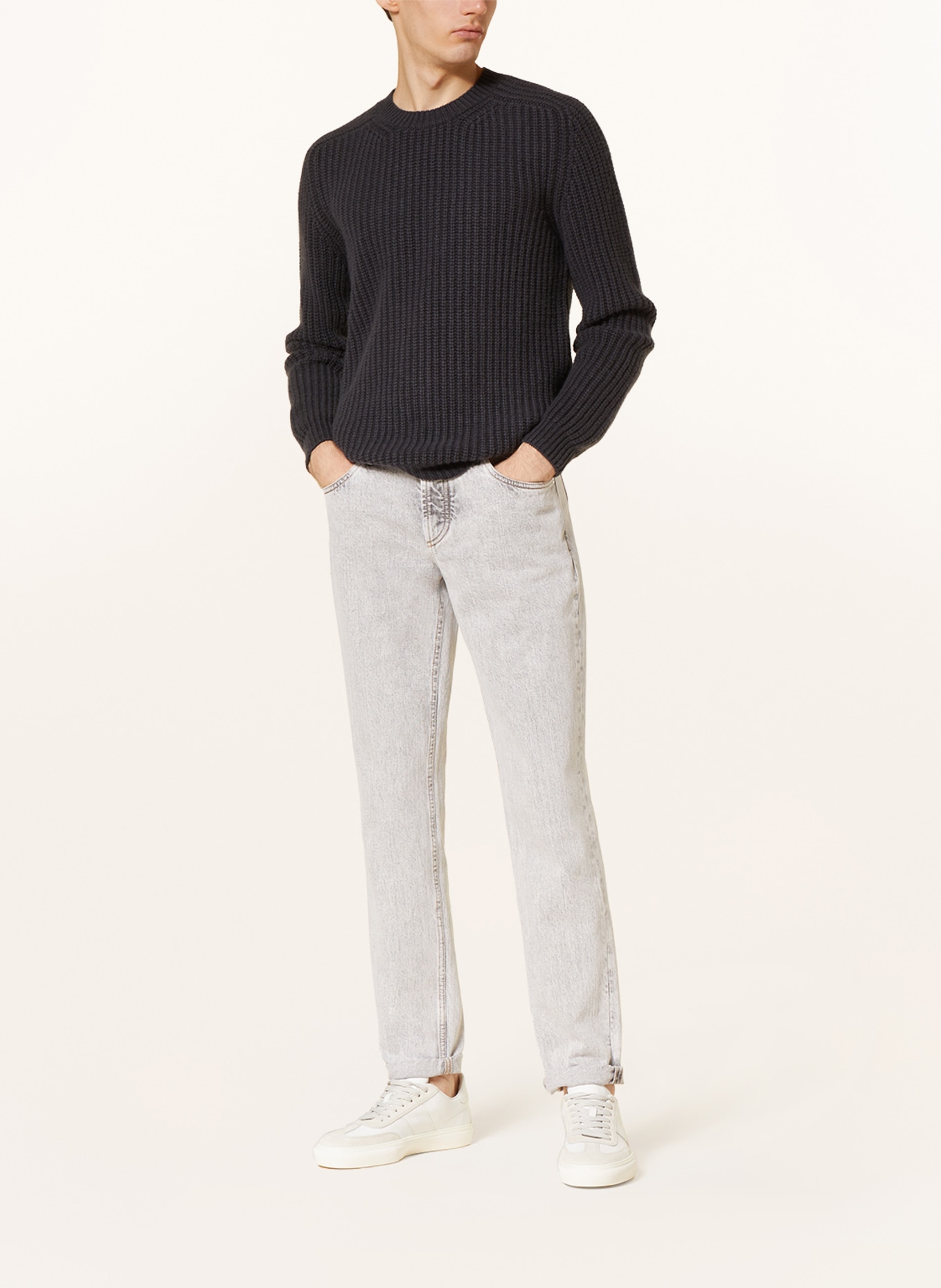 IRIS von ARNIM Cashmere sweater, Color: DARK GRAY (Image 2)