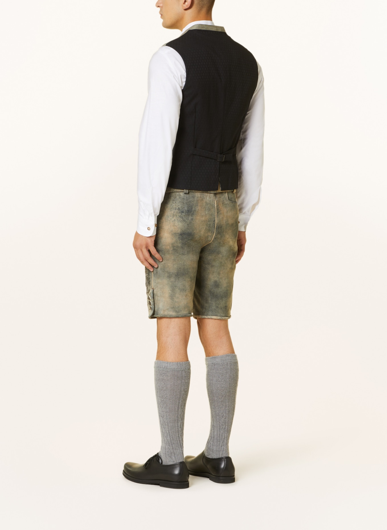 Spieth & Wensky Trachten lederhosen BARTOLOMEO, Color: LIGHT BROWN (Image 3)