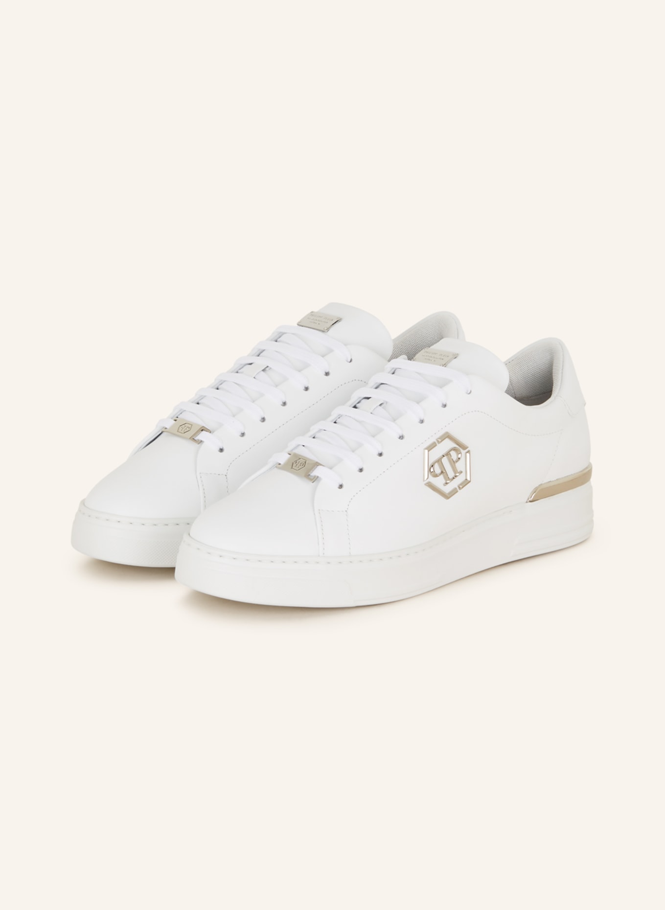PHILIPP PLEIN Sneakers HEXAGON, Color: WHITE (Image 1)