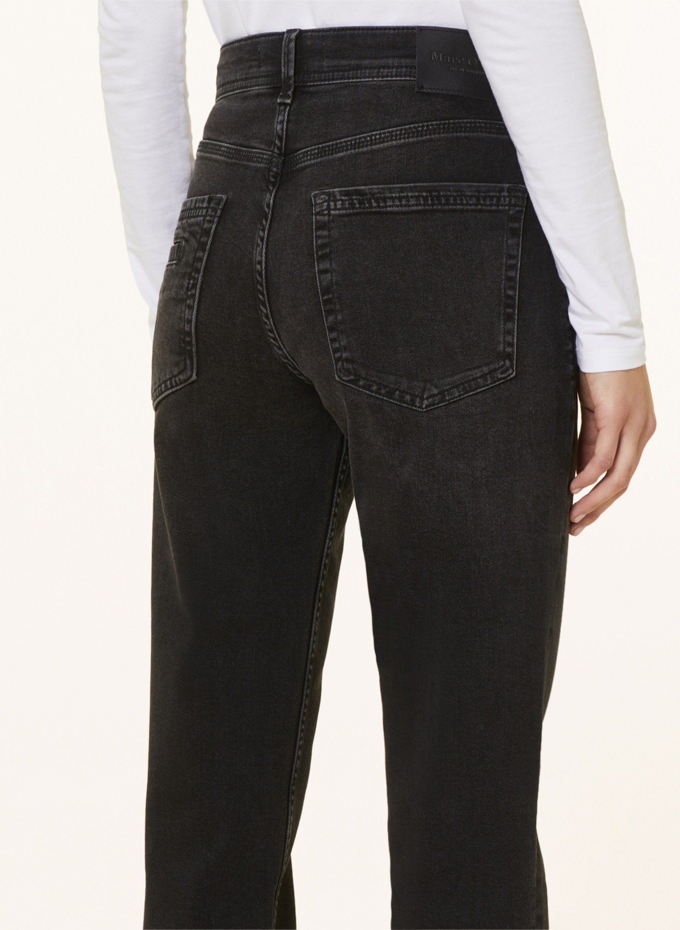 Marc O'Polo Boyfriend jeans THEDA, Color: 003 Comfort black wash (Image 5)