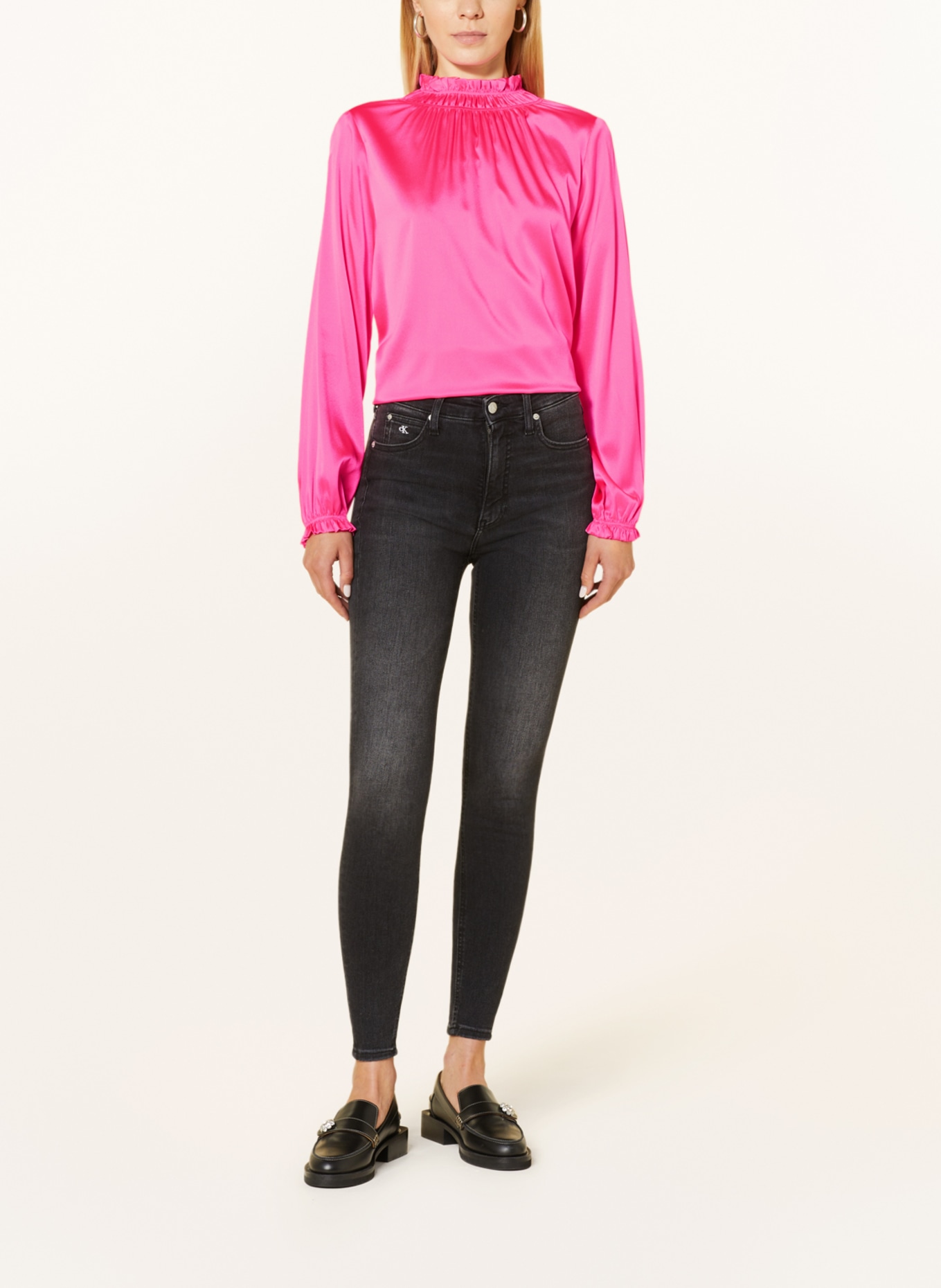 TONNO & PANNA Shirt blouse LORELEY, Color: NEON PINK (Image 2)