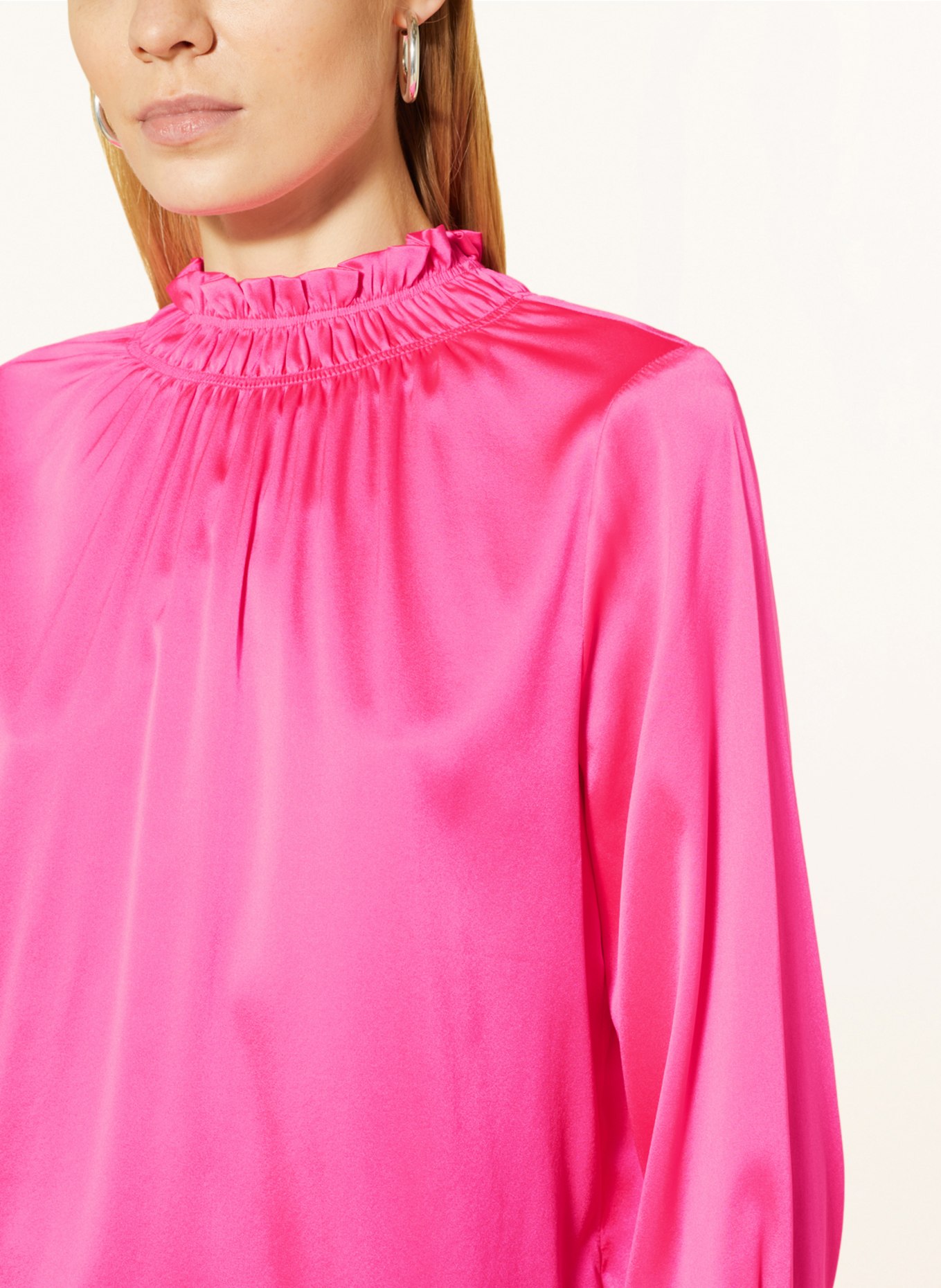 TONNO & PANNA Shirt blouse LORELEY, Color: NEON PINK (Image 4)