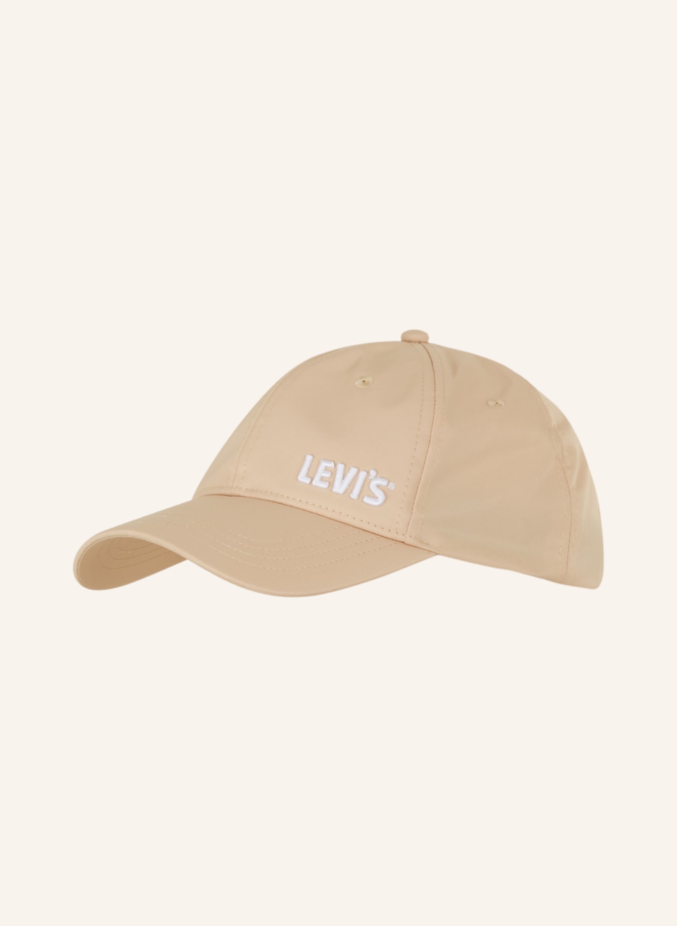 Levi's® Cap GOLD TAP, Farbe: HELLBRAUN/ WEISS (Bild 1)