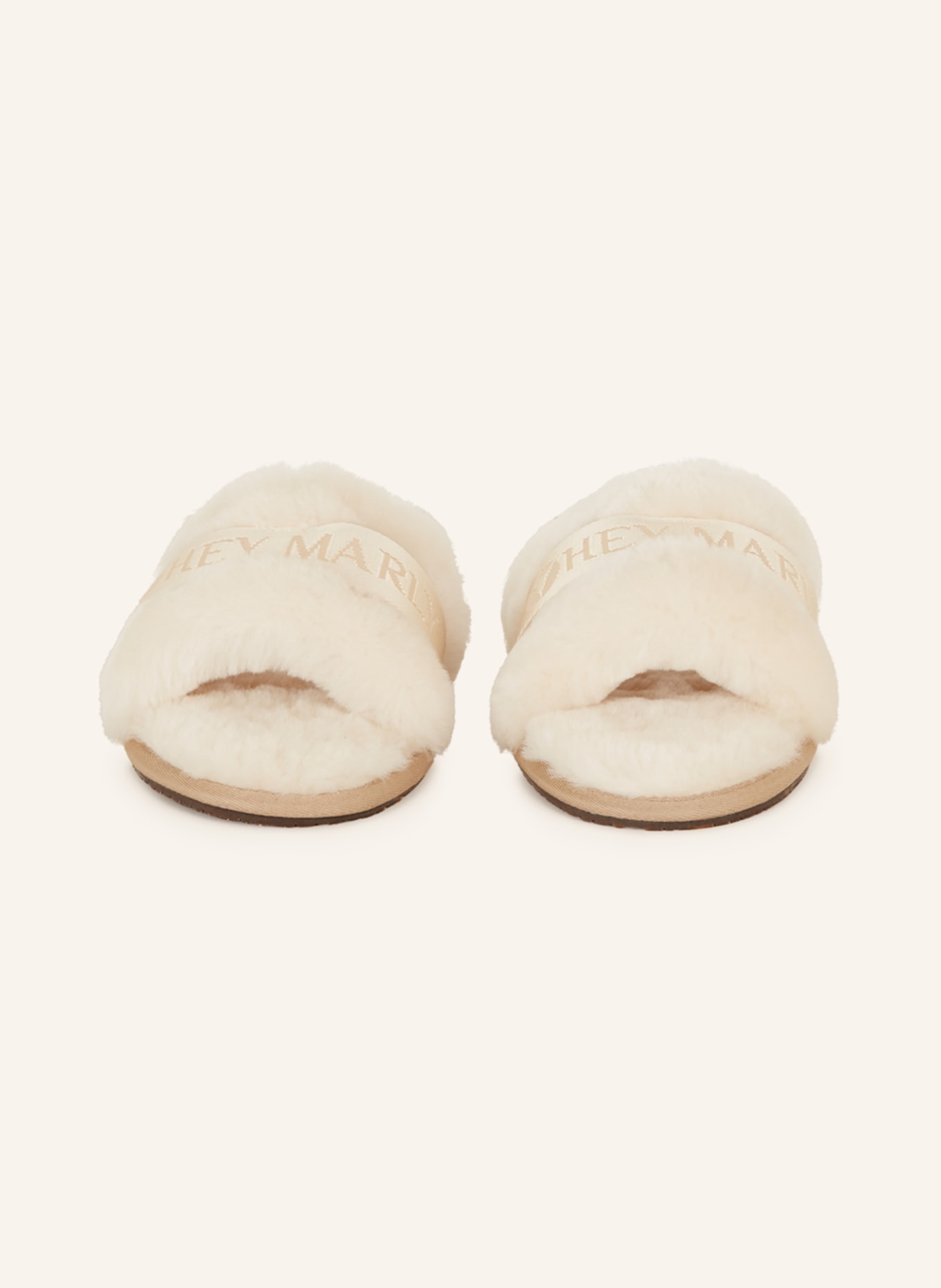 HEY MARLY Slippers SIGNATURE, Color: CREAM (Image 3)