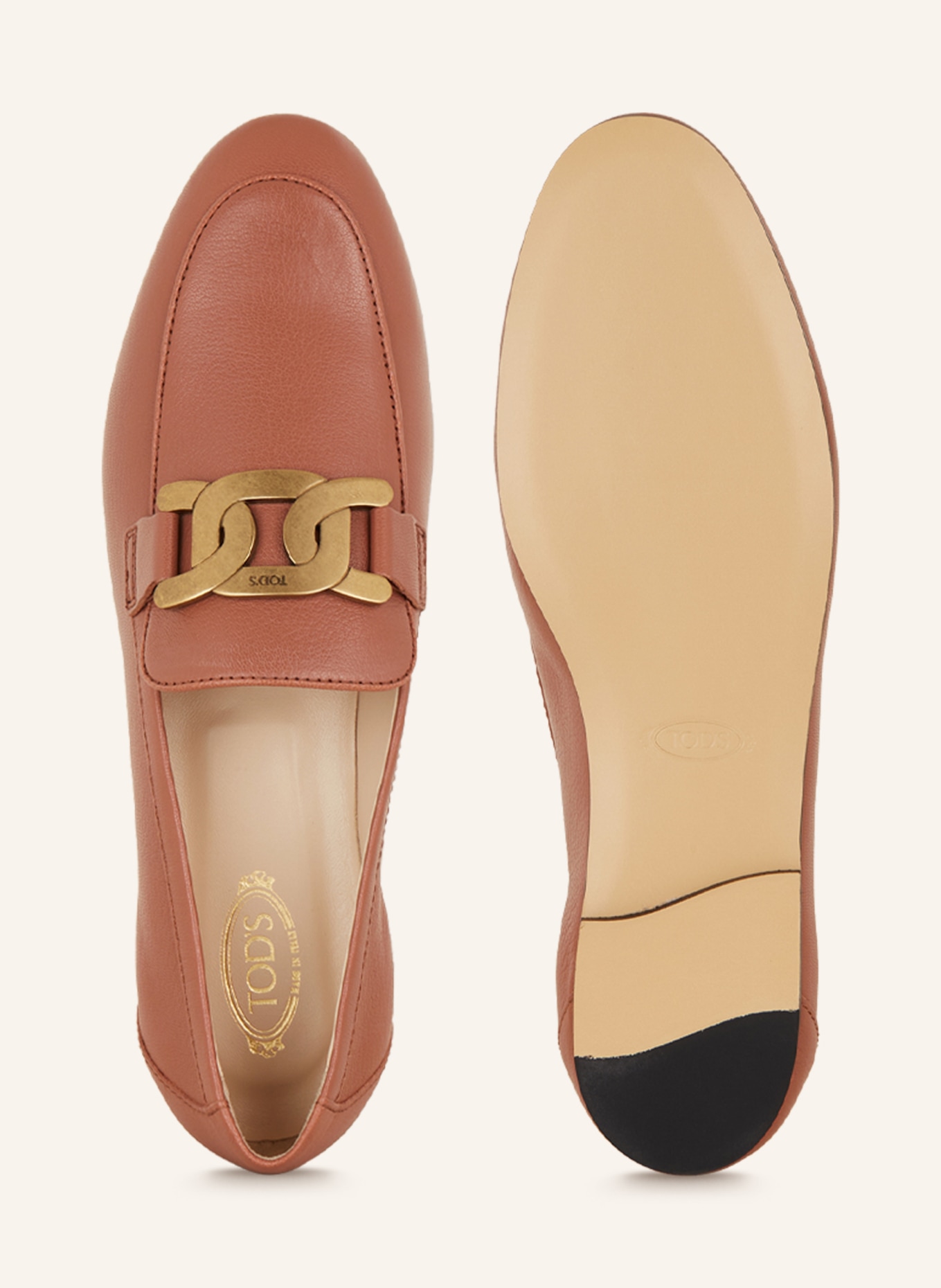 TOD'S Slip-ons, Color: BROWN (Image 5)