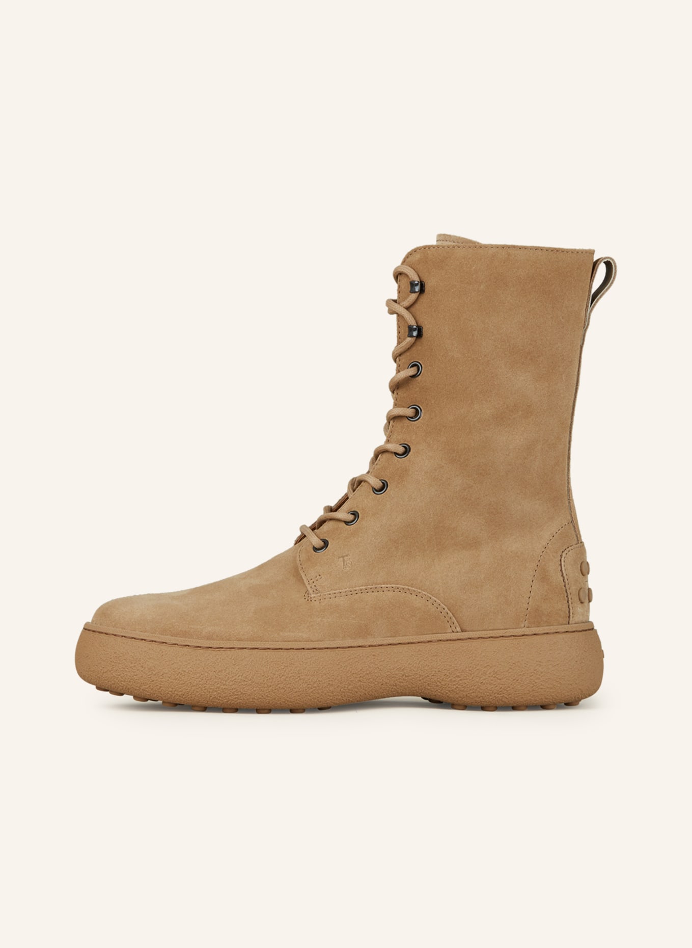 TOD'S Lace-up boots, Color: LIGHT BROWN (Image 4)