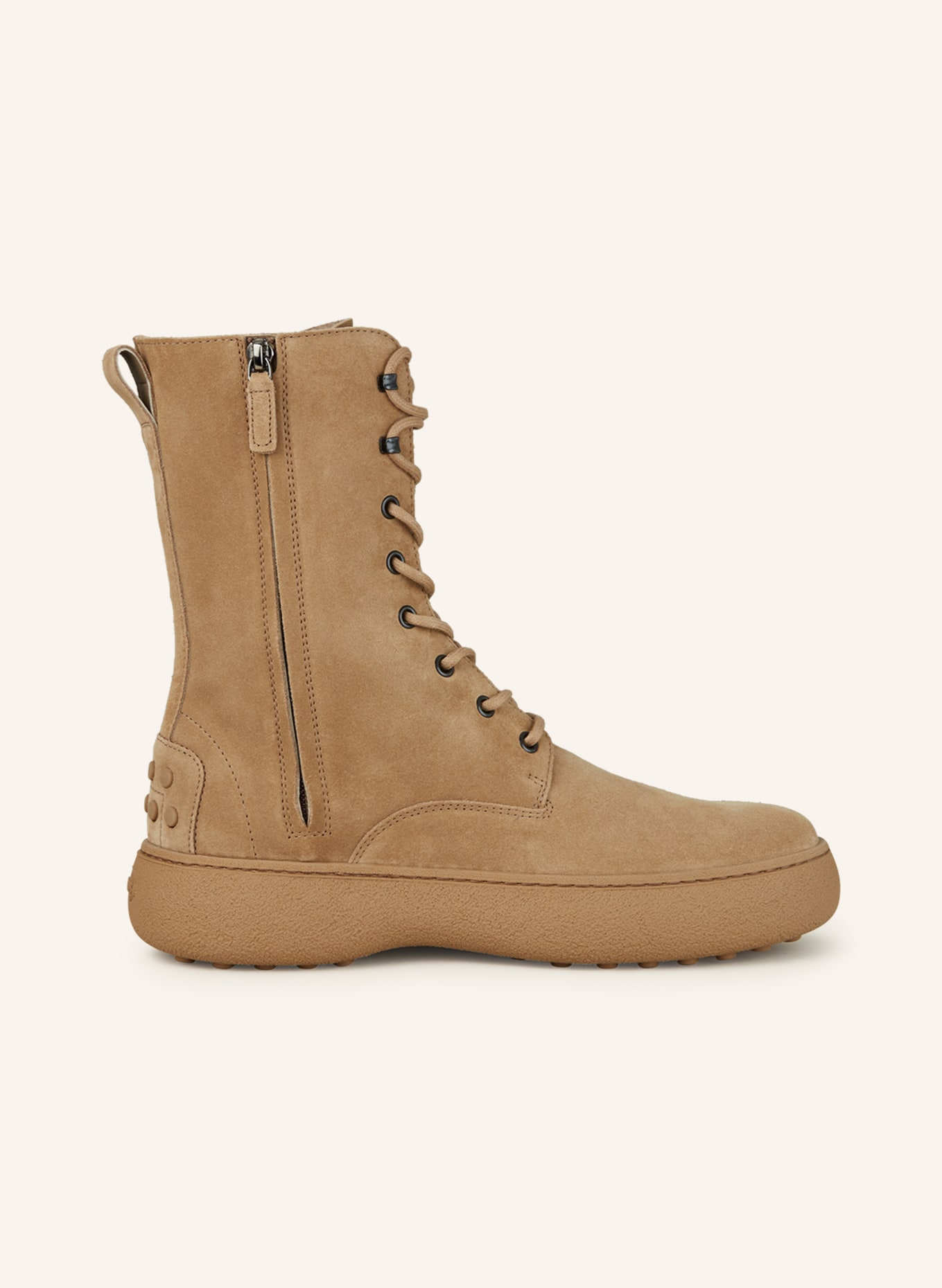 TOD'S Lace-up boots, Color: LIGHT BROWN (Image 5)