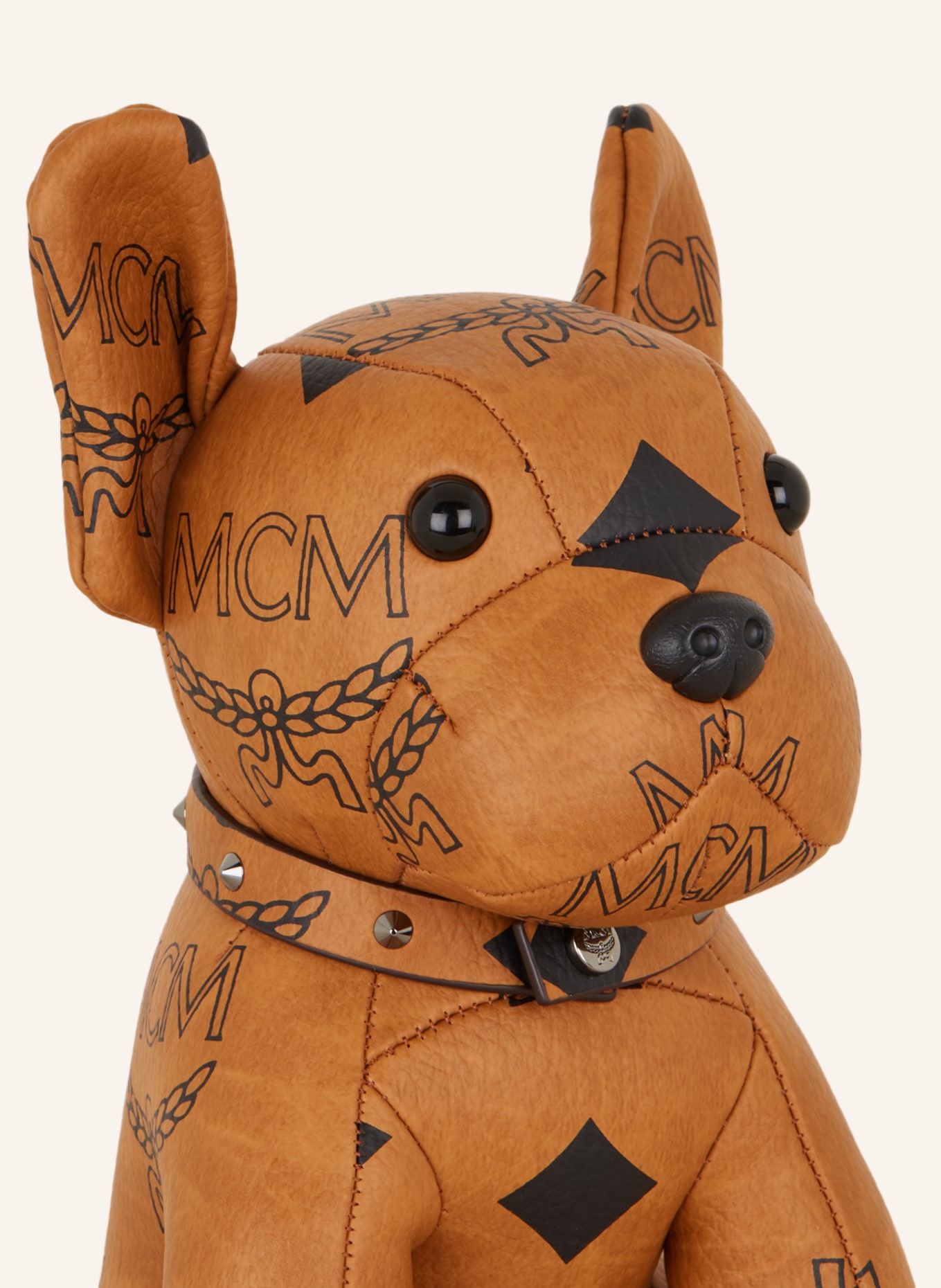 MCM Decorative figurine in cognac black